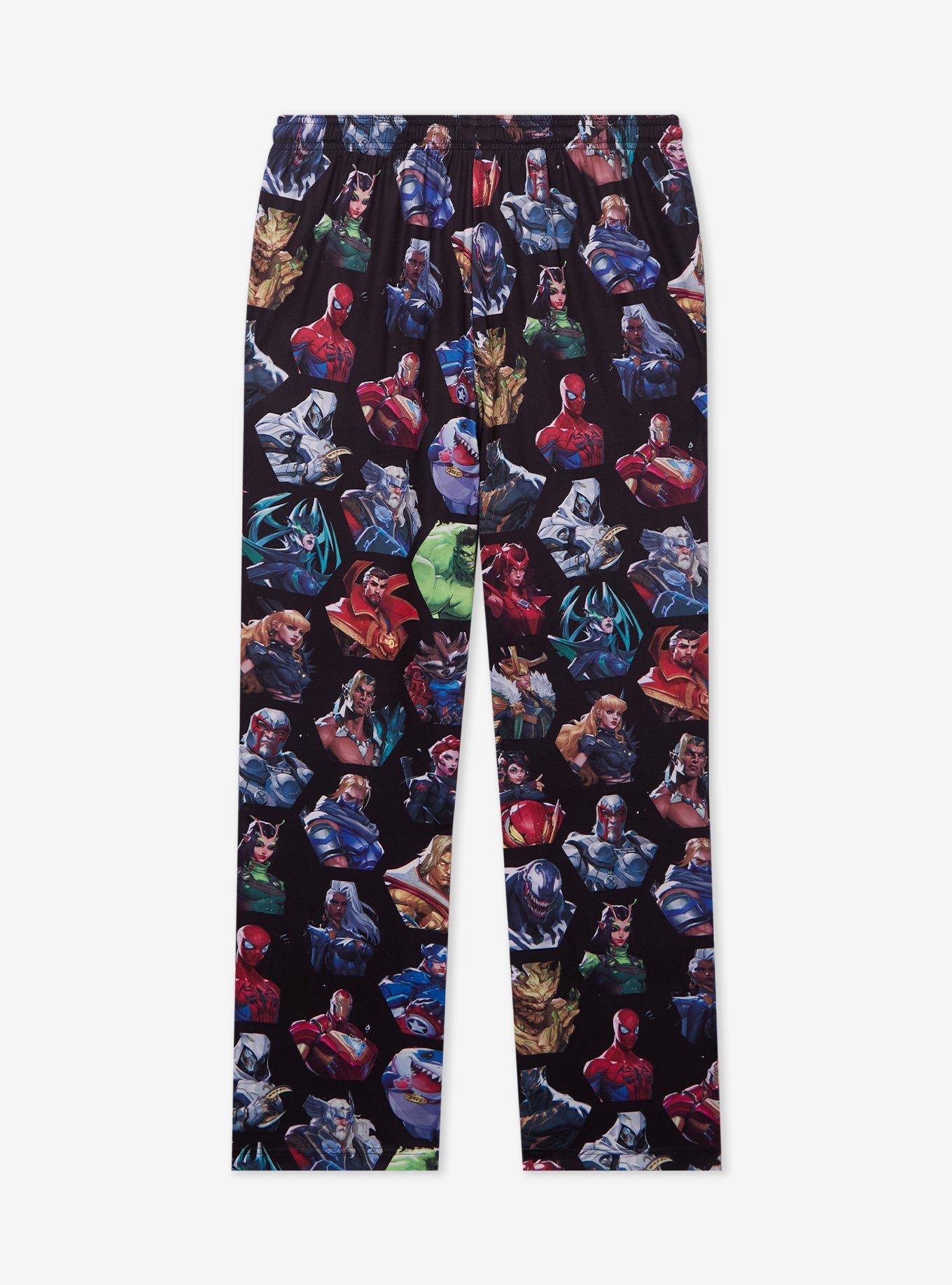 Marvel Rivals Characters Allover Print Sleep Pants, , hi-res