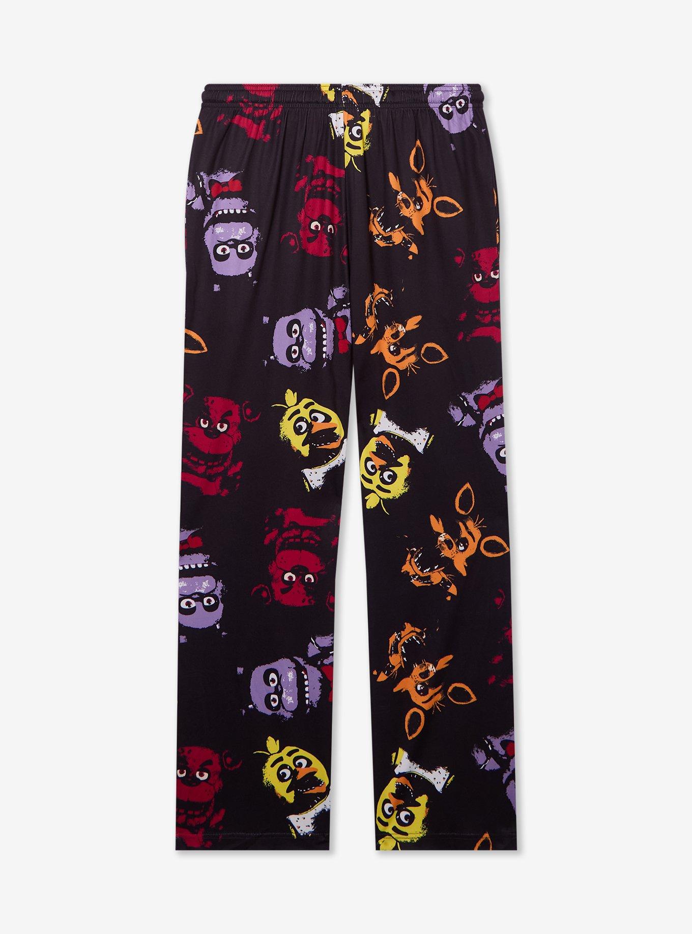 Five Nights at Freddy's Characters Allover Print Sleep Pants - BoxLunch Exclusive, , hi-res