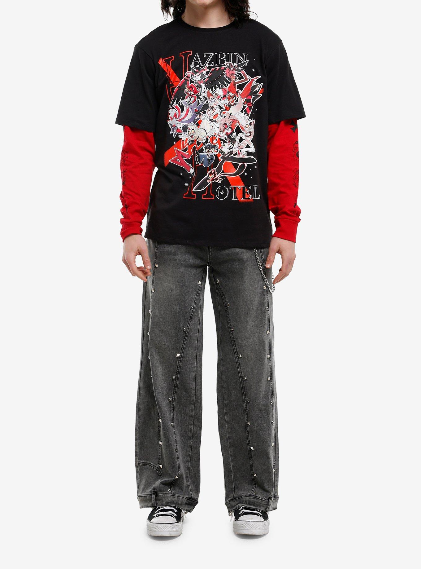 Hazbin Hotel Group Icons Twofer Long-Sleeve T-Shirt, , hi-res