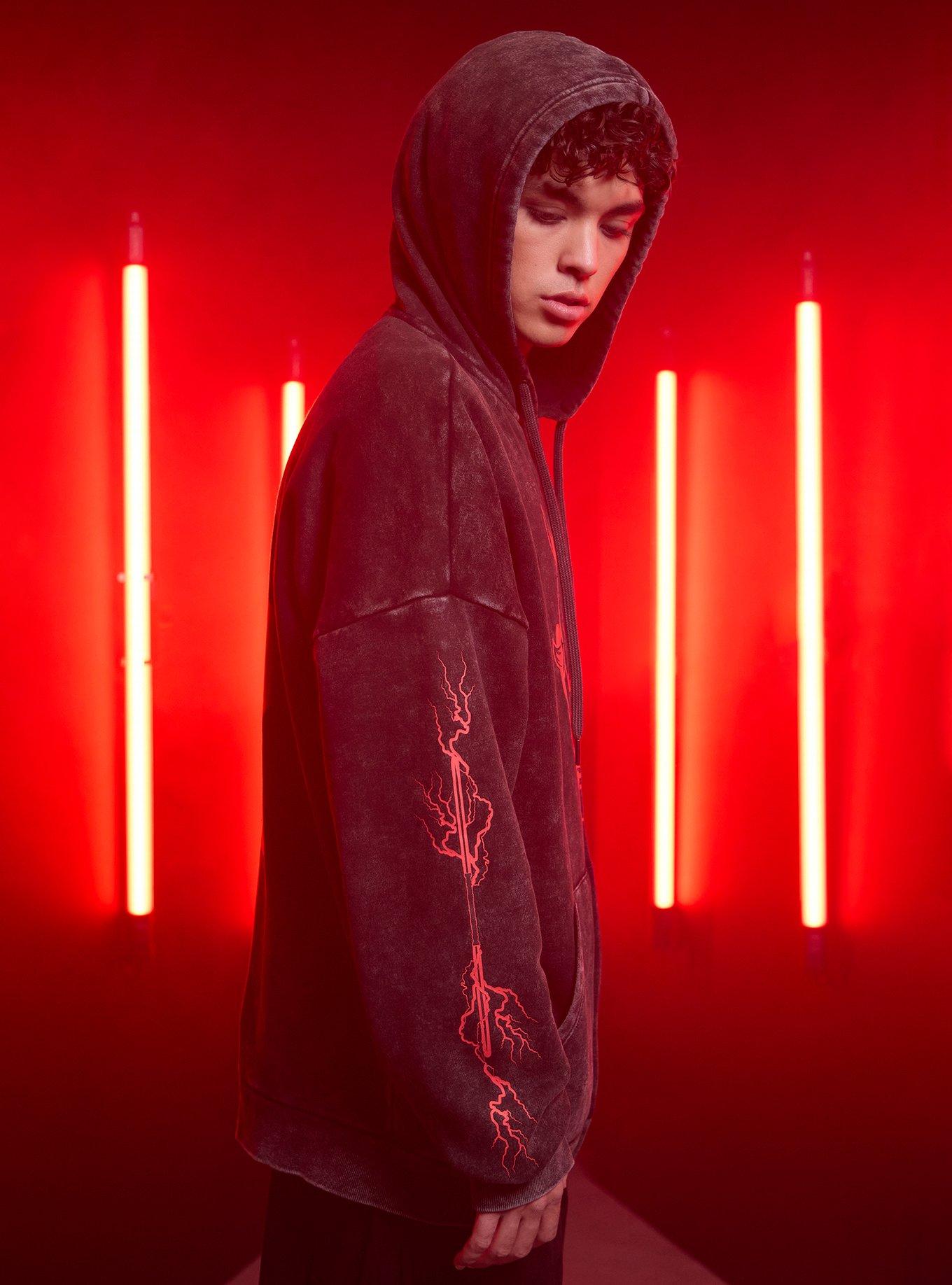 Our Universe Star Wars: Maul - Shadow Lord Oversized Hoodie, CHARCOAL, alternate