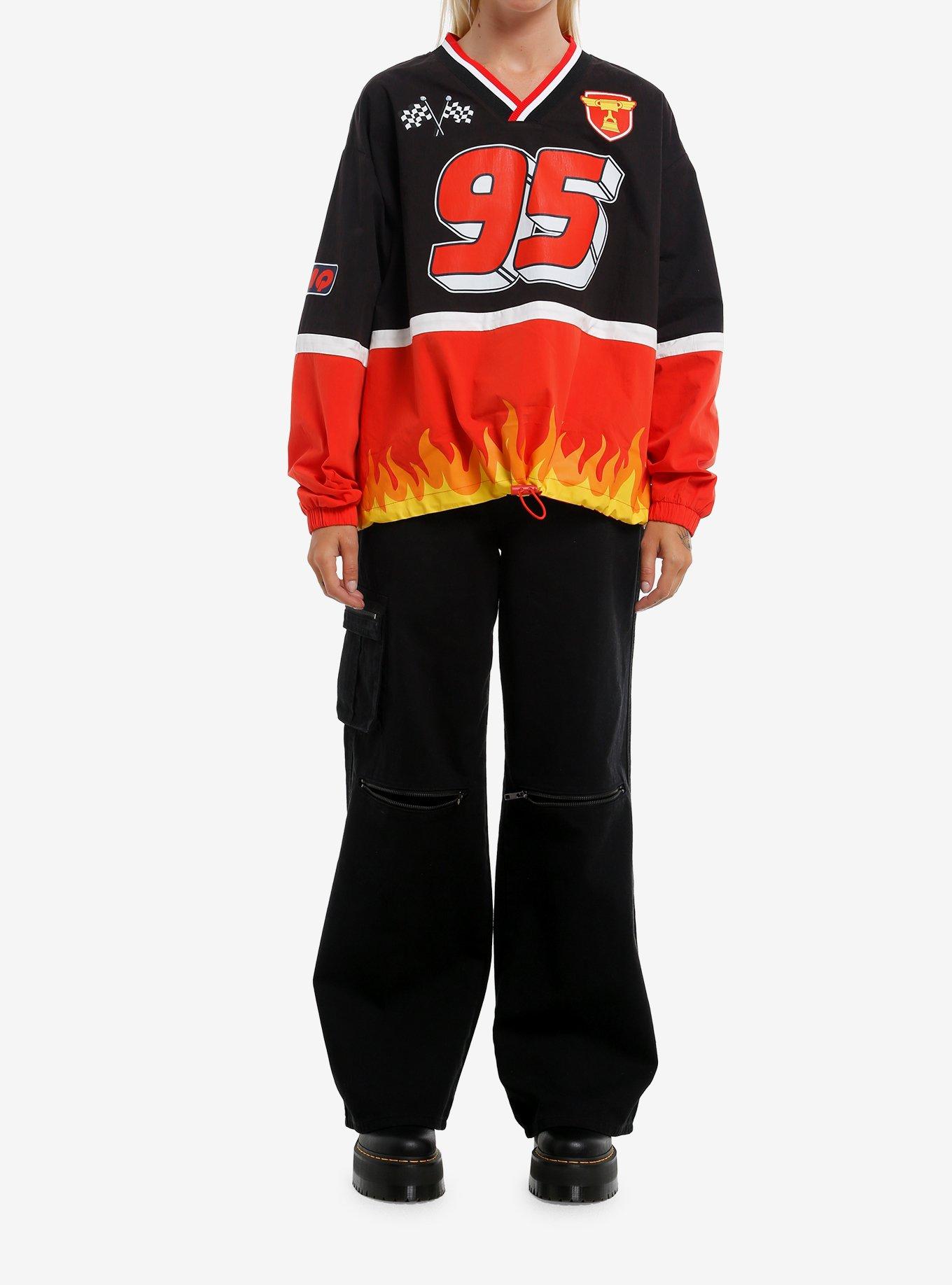 Her Universe Disney Pixar Cars Lightning McQueen Windbreaker, MULTI, alternate