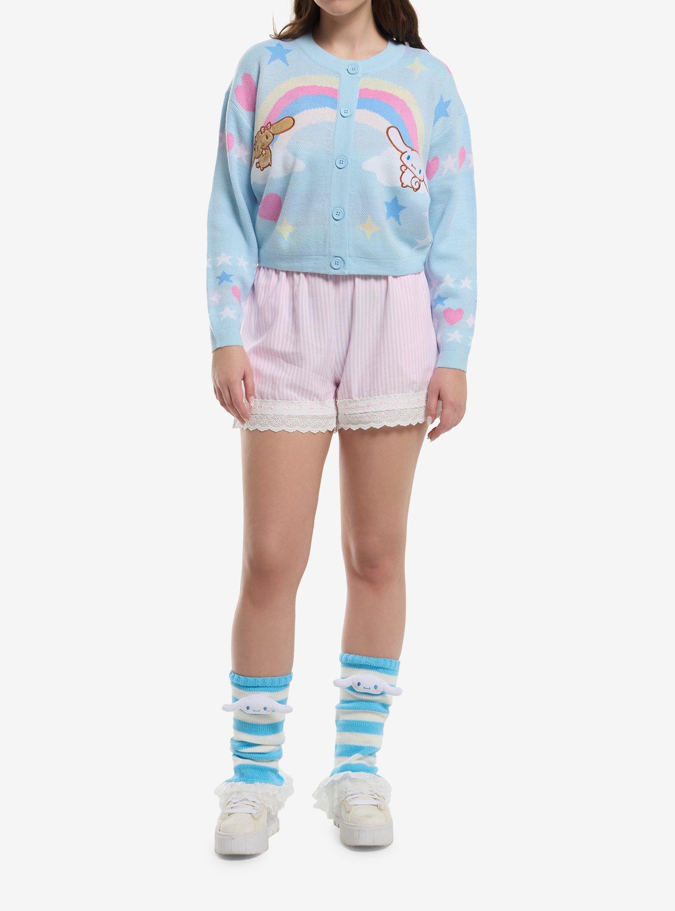 Cinnamoroll & Mocha Pastel Girls Cardigan, , hi-res