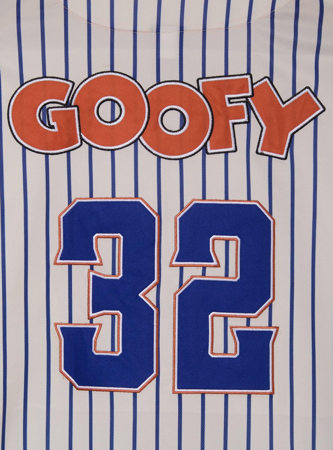Disney Goofy Striped Baseball Jersey - BoxLunch Exclusive, , alternate