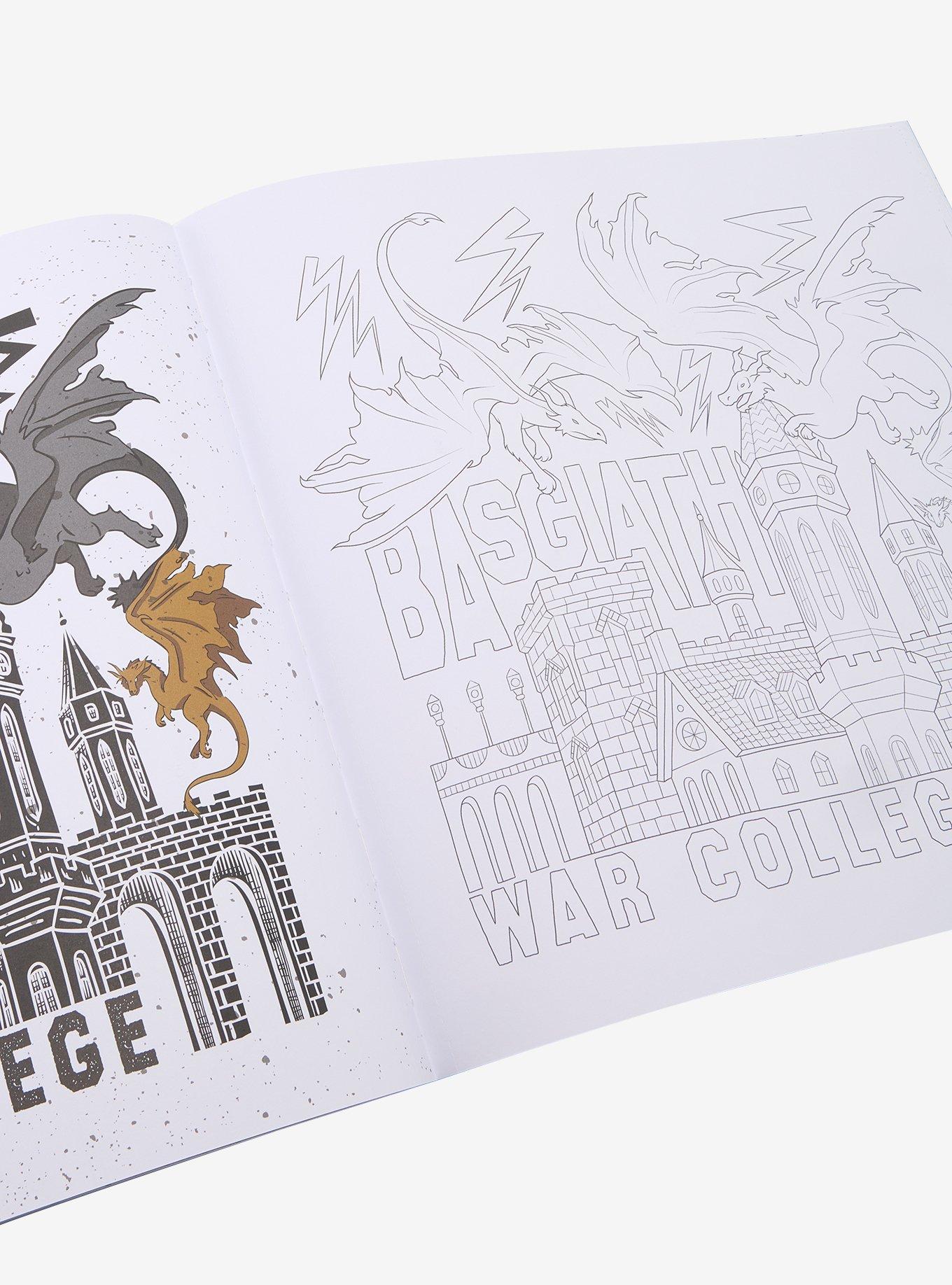 Fourth Wing Official Coloring Book, , hi-res