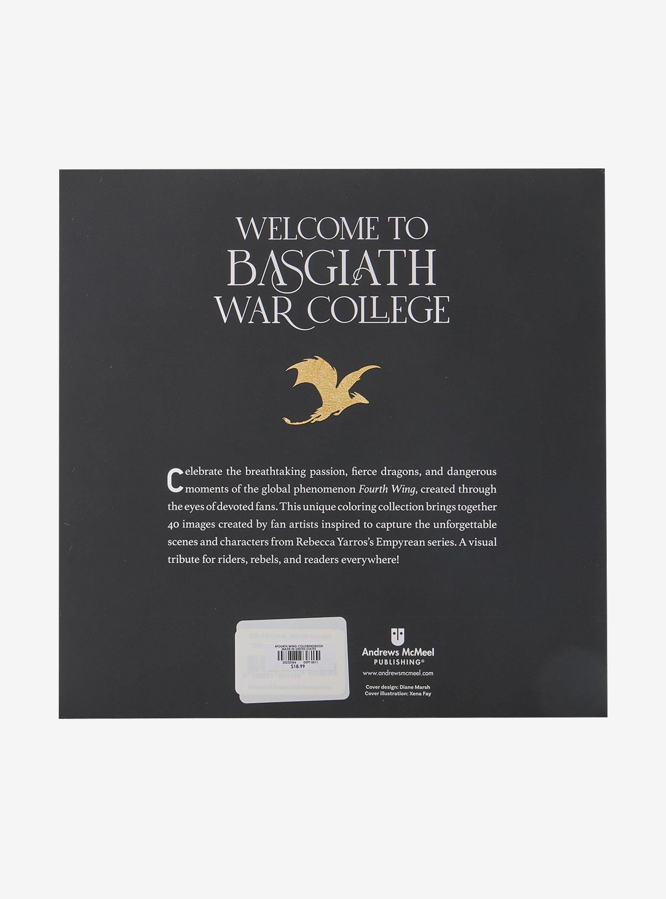 Fourth Wing Official Coloring Book, , alternate