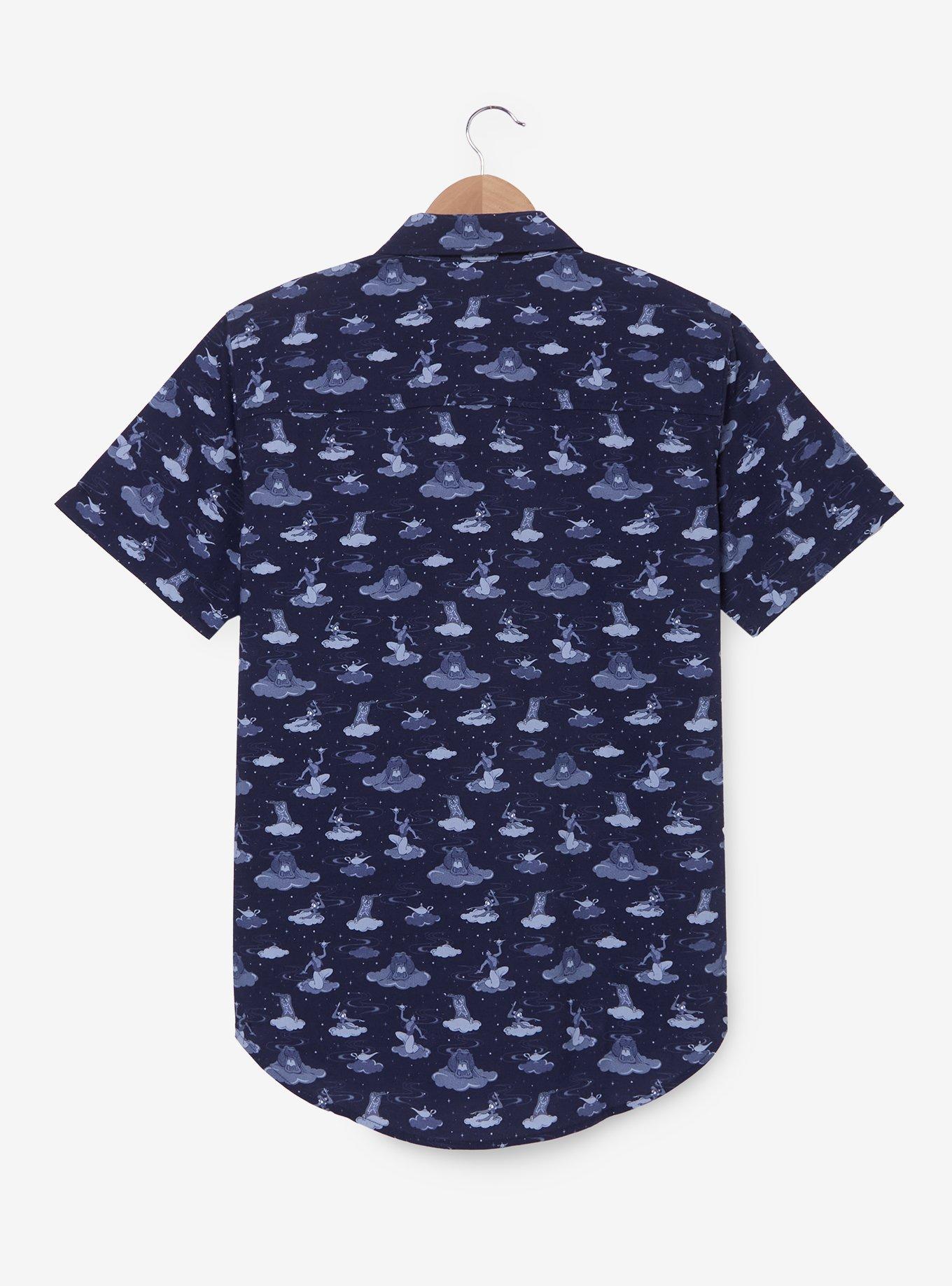 Disney Aladdin Cave of Wonders Allover Print Woven Button-Up - BoxLunch Exclusive, , hi-res