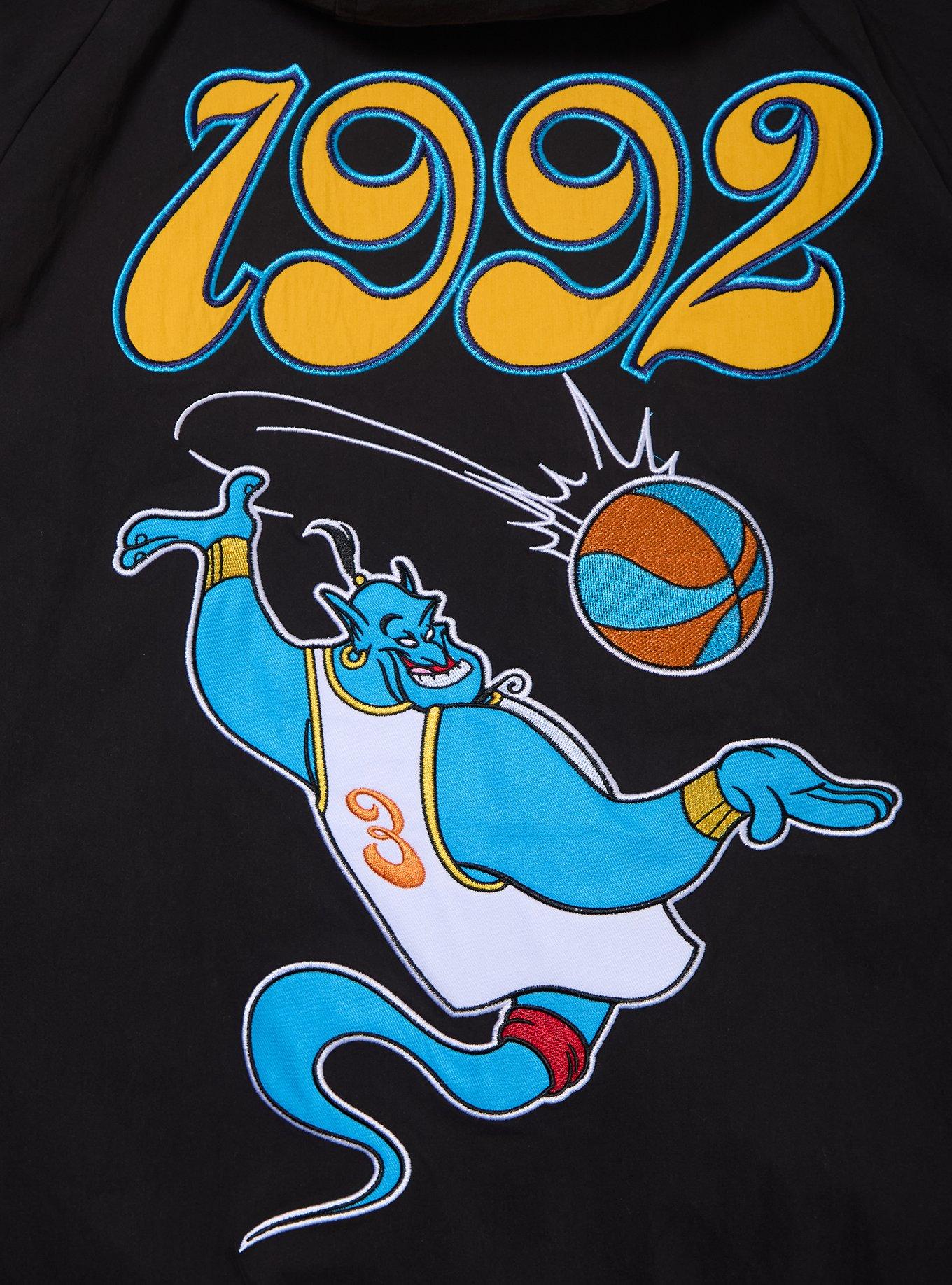 Disney Aladdin Genie Retro Windbreaker &mdash; BoxLunch Exclusive, BLACK, alternate