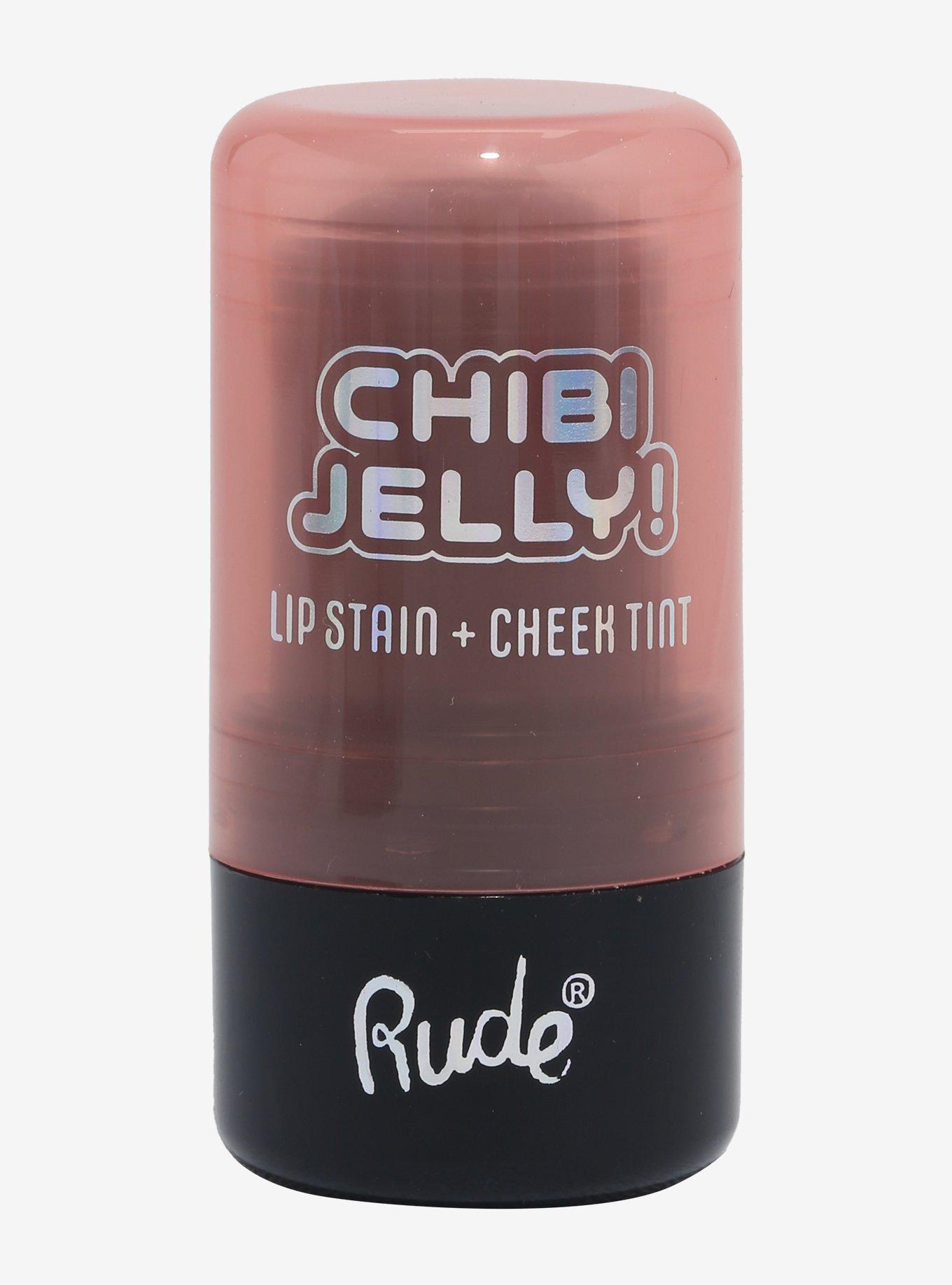 Rude Cosmetics Momo Chibi Jelly Lip Stain & Cheek Tint, , hi-res