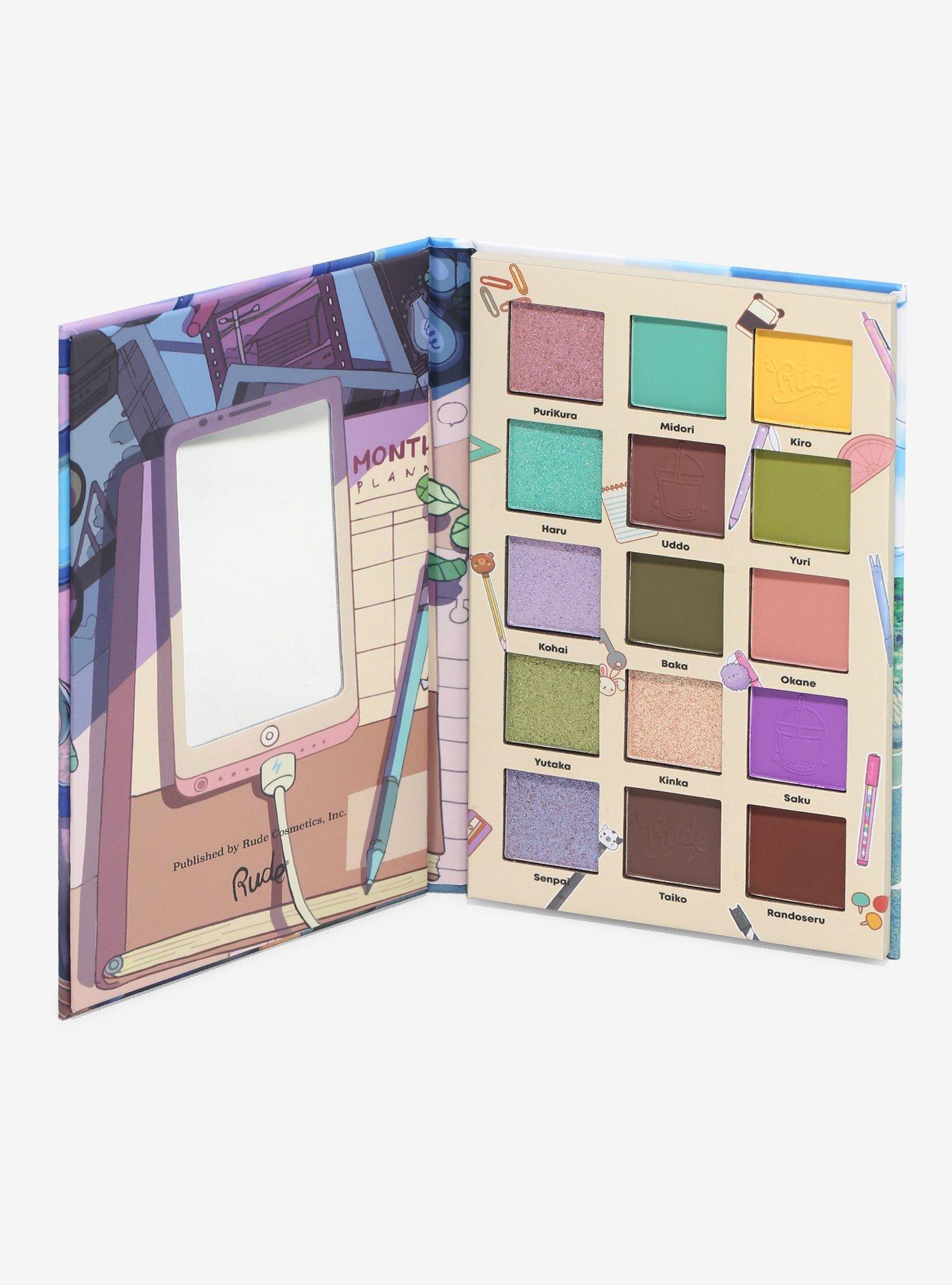 Rude Cosmetics Pressed Academia Eyeshadow Palette, , hi-res
