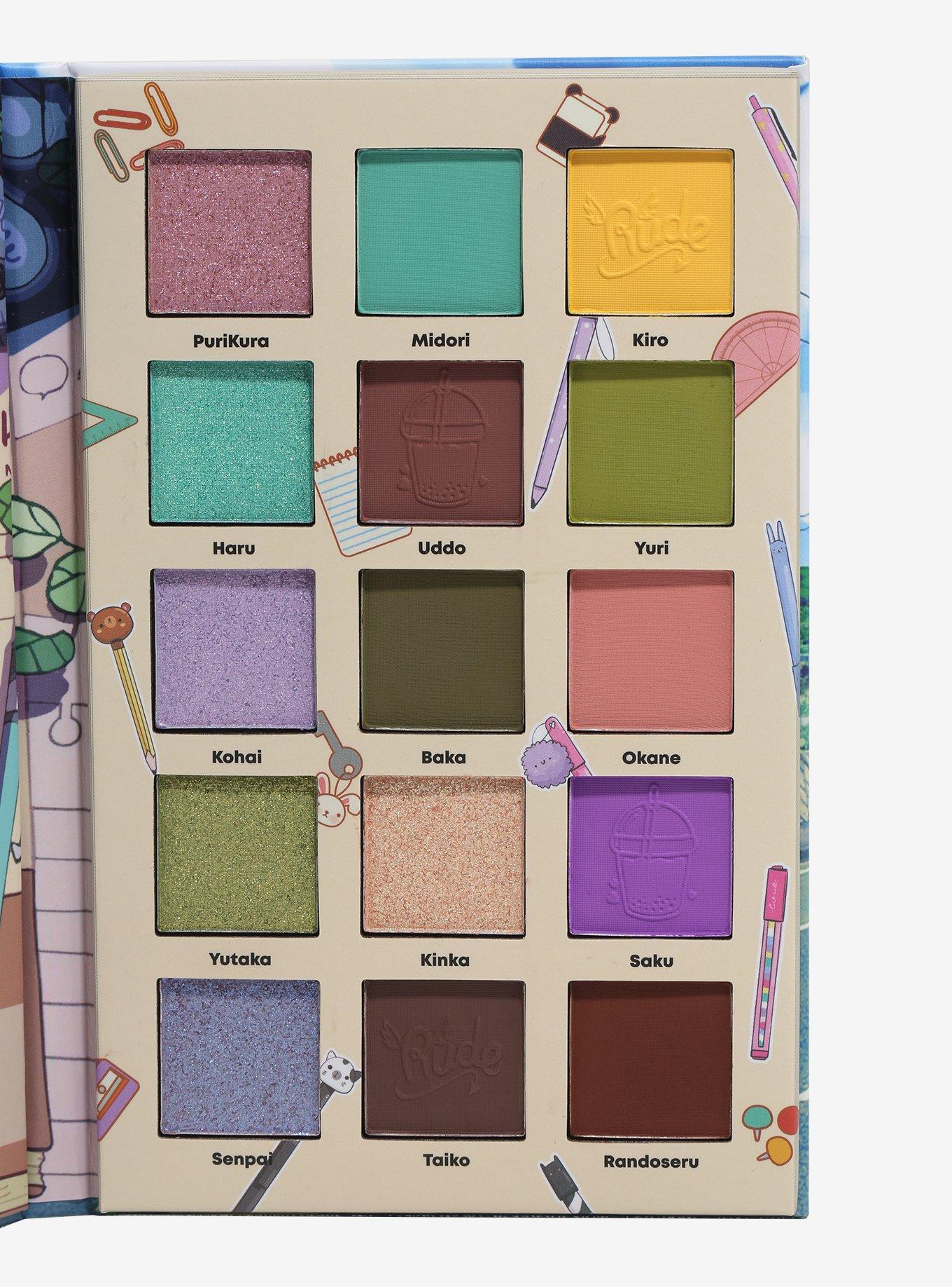 Rude Cosmetics Pressed Academia Eyeshadow Palette, , alternate