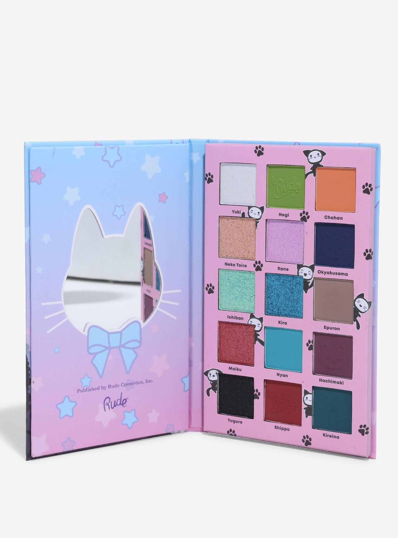 Rude Cosmetics Manga Collection Cat Girl Chronicles Eyeshadow Palette, , hi-res