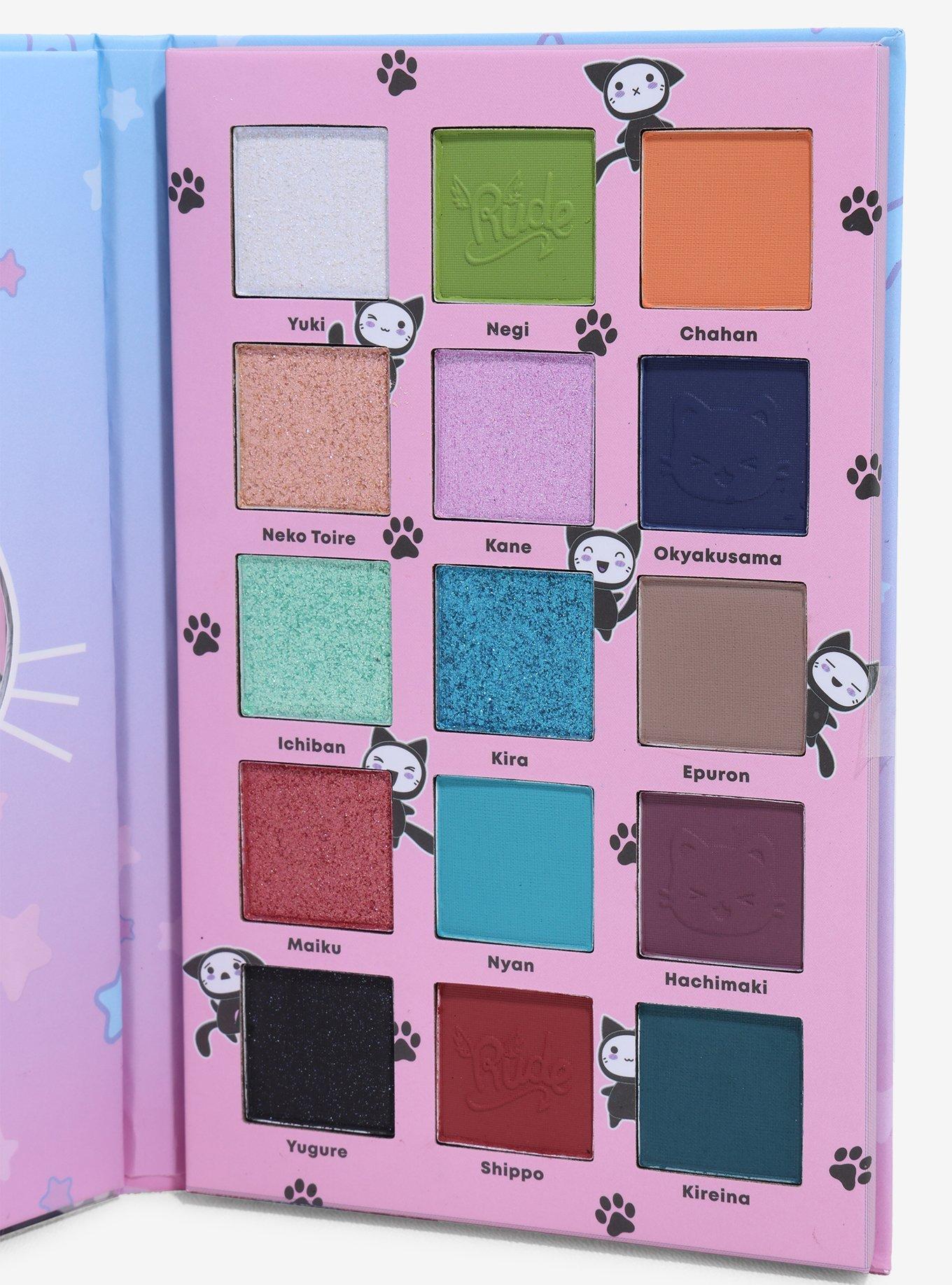Rude Cosmetics Manga Collection Cat Girl Chronicles Eyeshadow Palette, , alternate