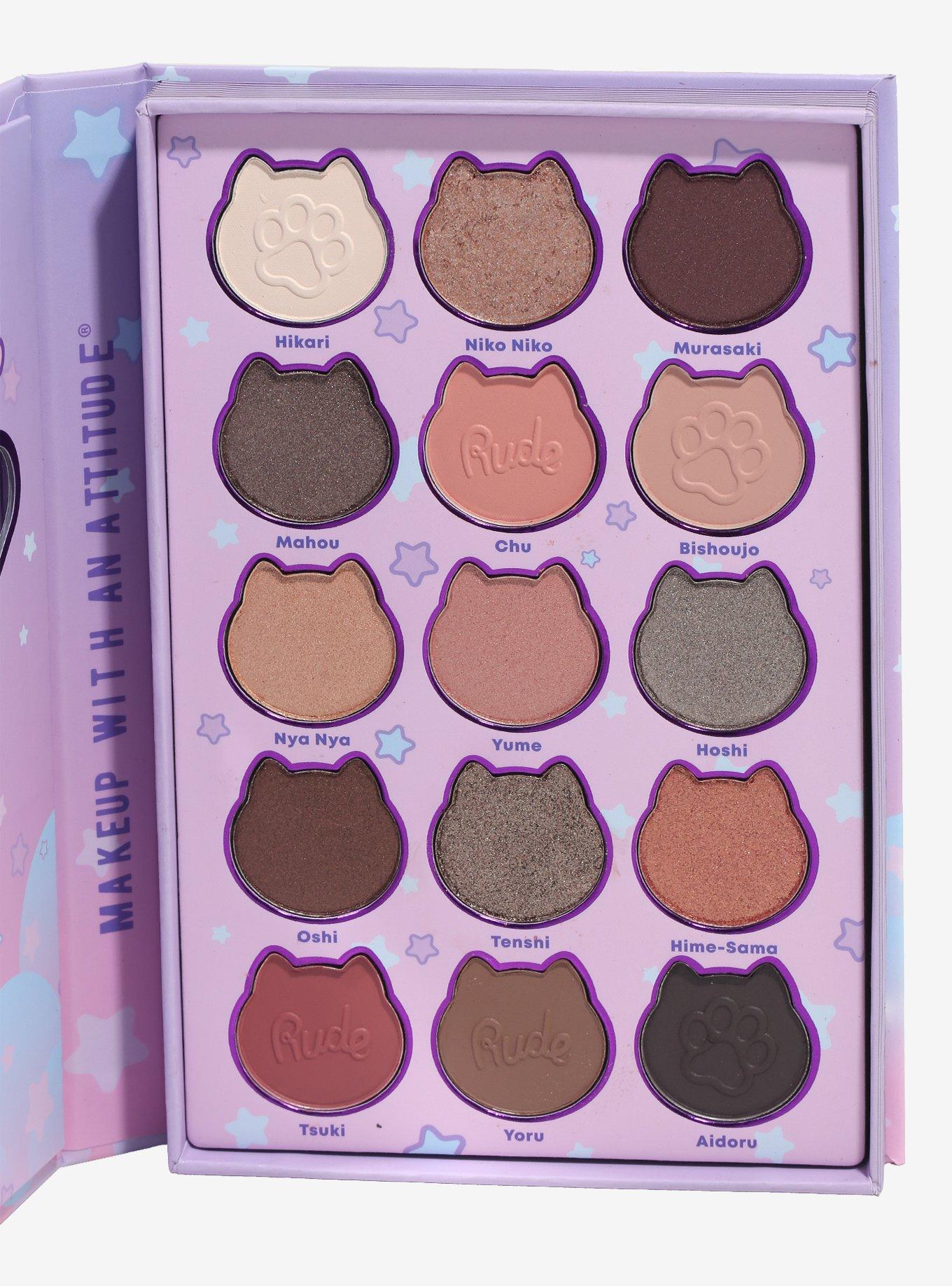 Rude Cosmetics Cat Girl Dream Chronicles Eyeshadow Palette, , alternate