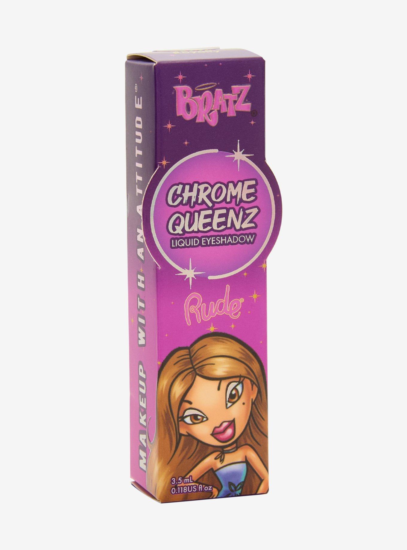 Rude Cosmetics Bratz Chrome Queenz Royalty Liquid Eyeshadow, , alternate