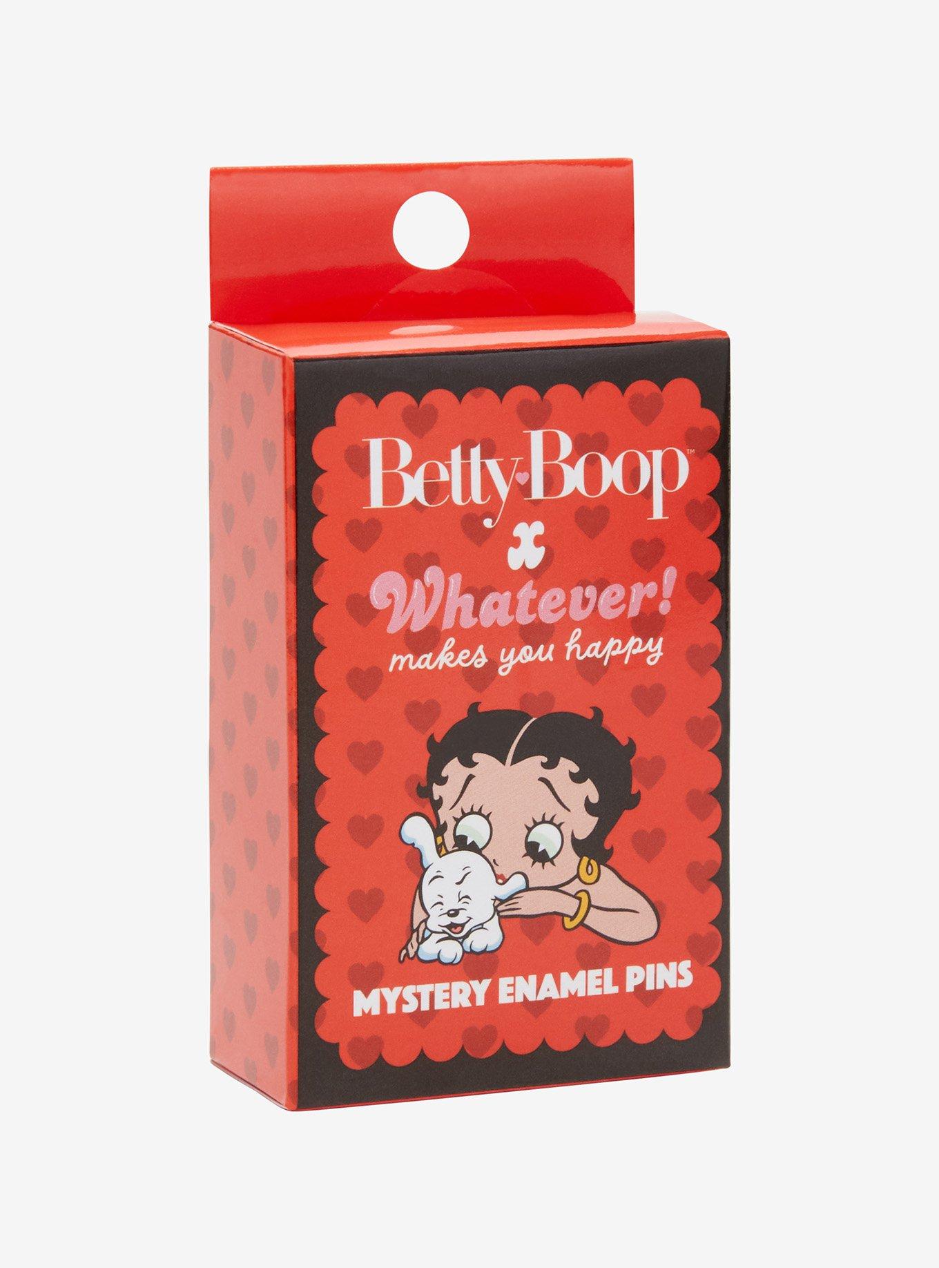 Betty Boop X Whatever! Makes You Happy Cameo Blind Box Enamel Pin Hot Topic Exclusive, , alternate