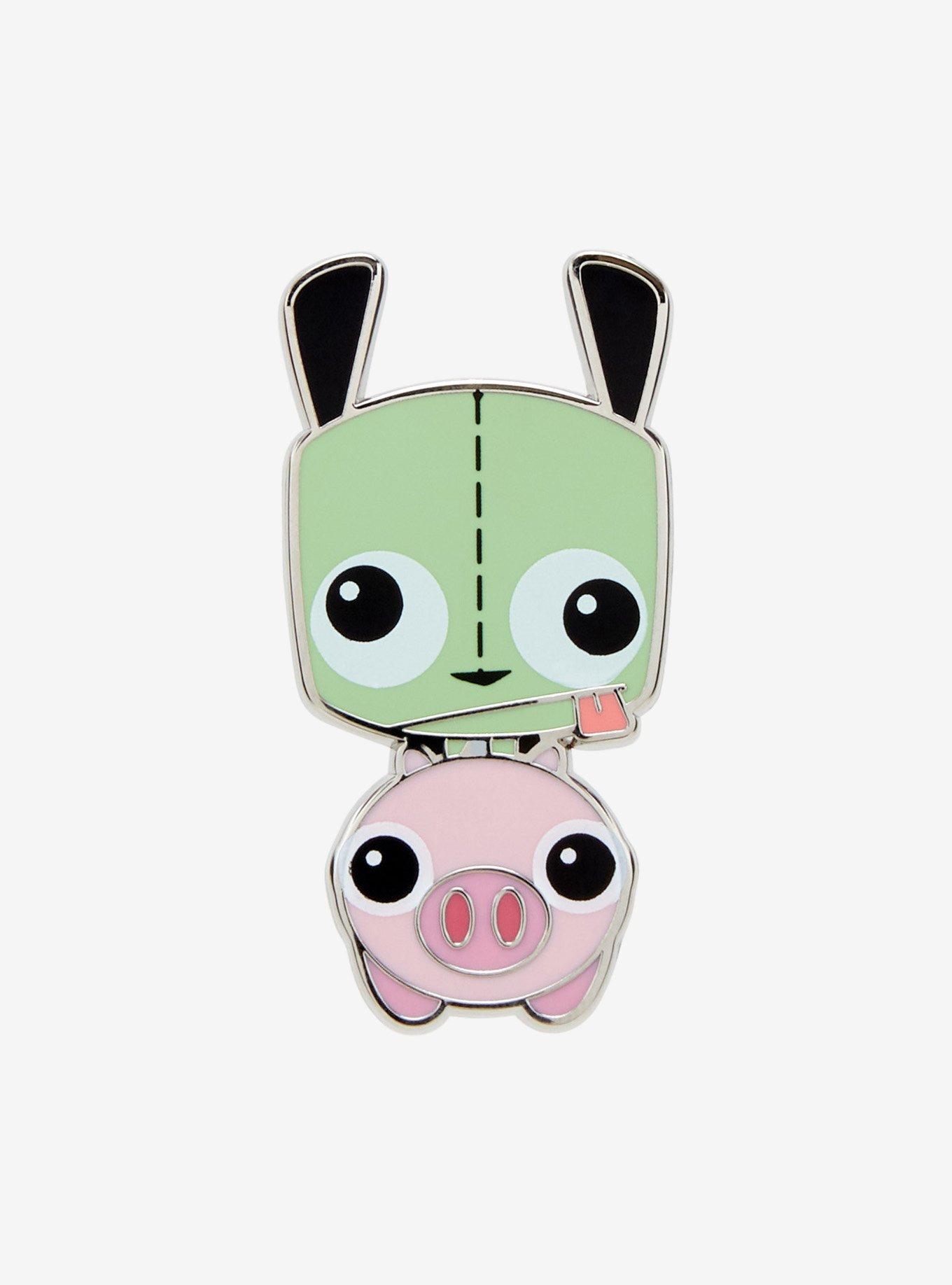 Invader Zim GIR Blind Box Enamel Pin Hot Topic Exclusive, , hi-res