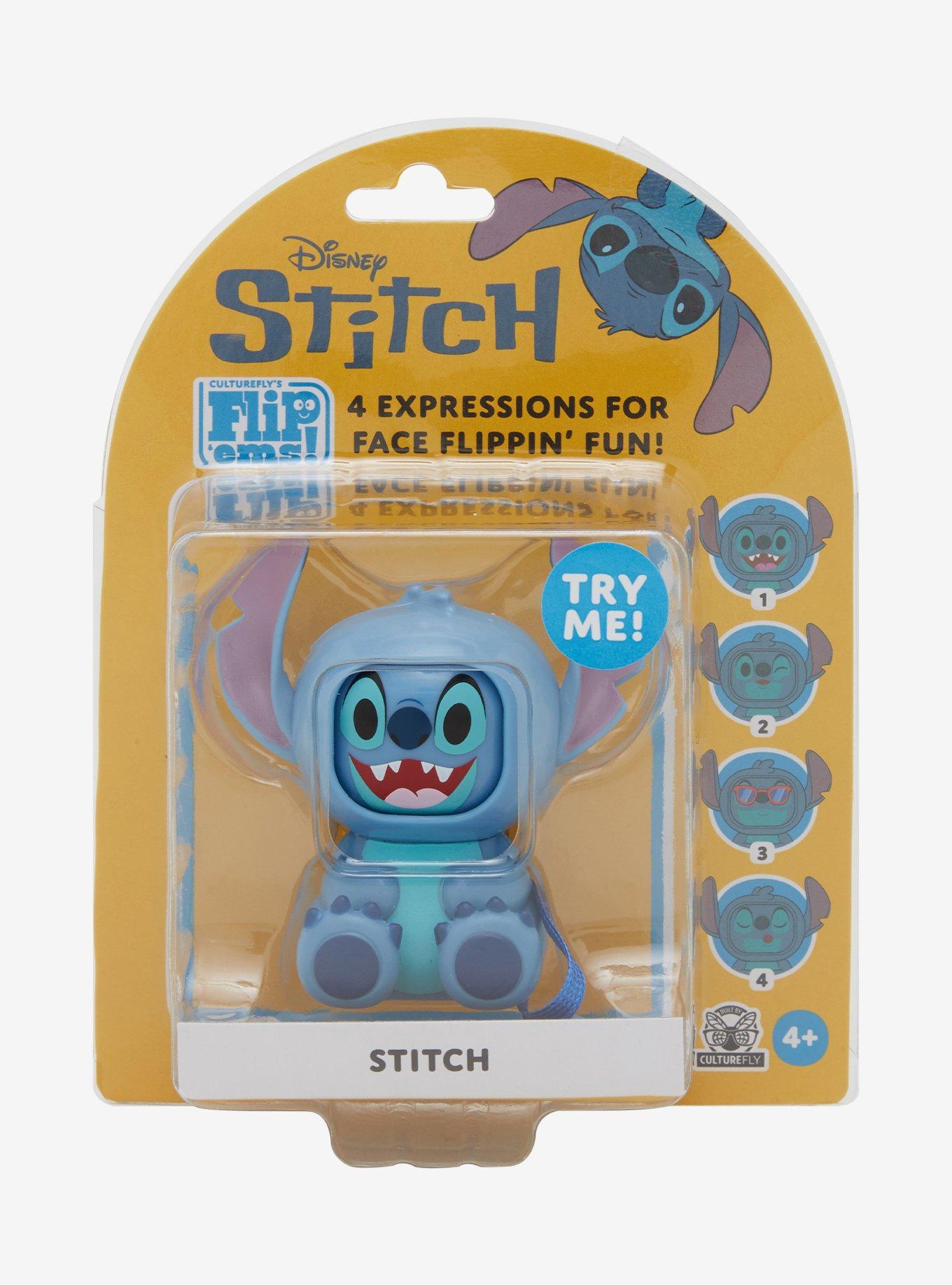 Disney Lilo & Stitch Flip'ems Stitch Keychain, , alternate
