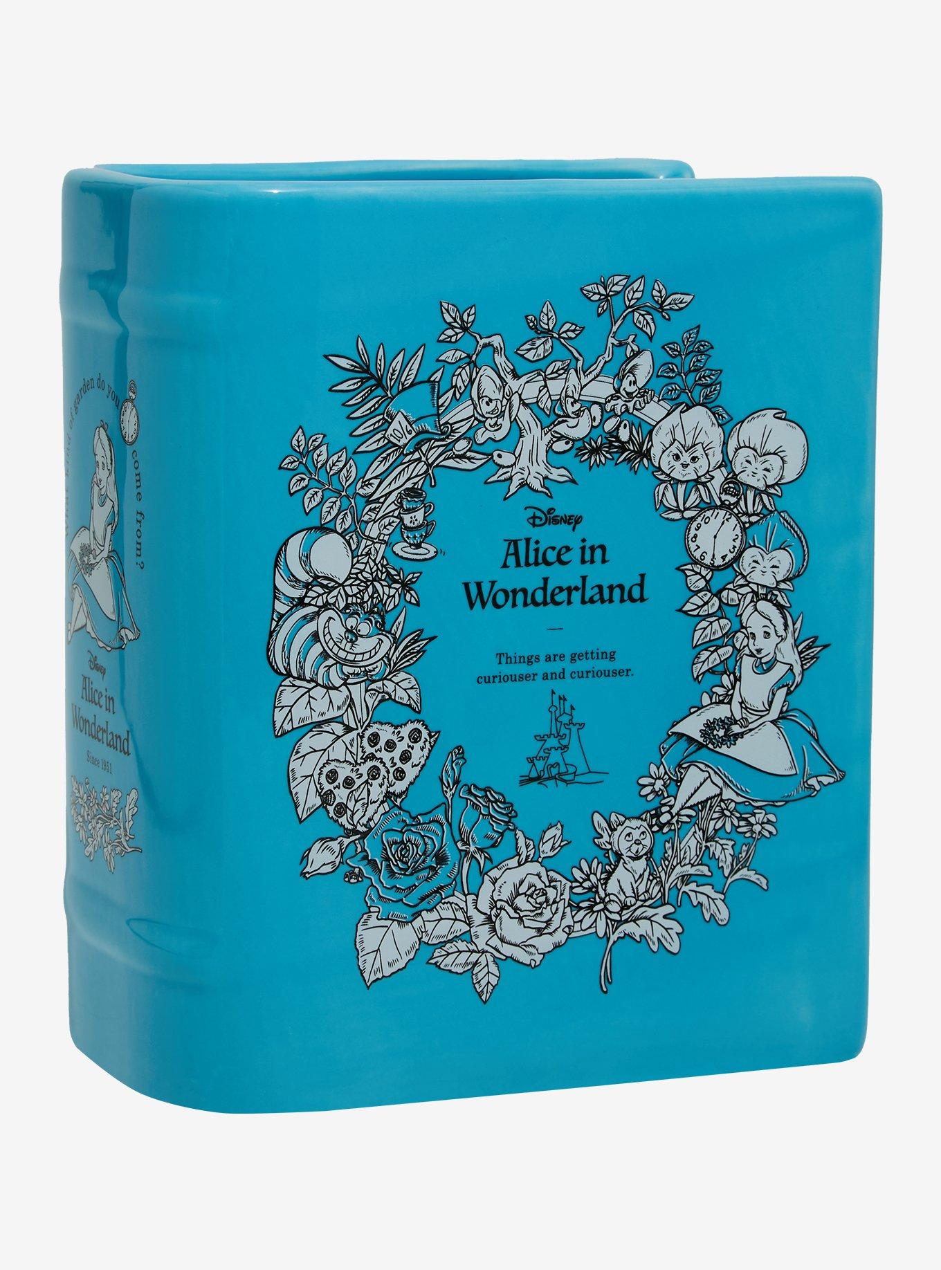 Disney Alice in Wonderland Book Figural Planter &mdash; BoxLunch Exclusive, , hi-res