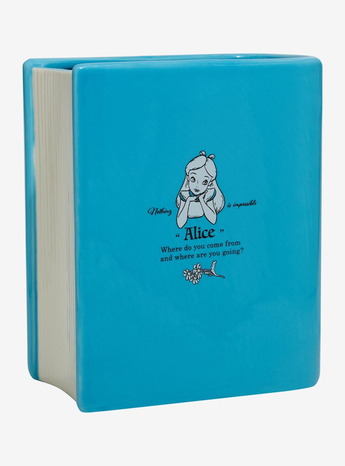 Disney Alice in Wonderland Book Figural Planter — BoxLunch Exclusive
