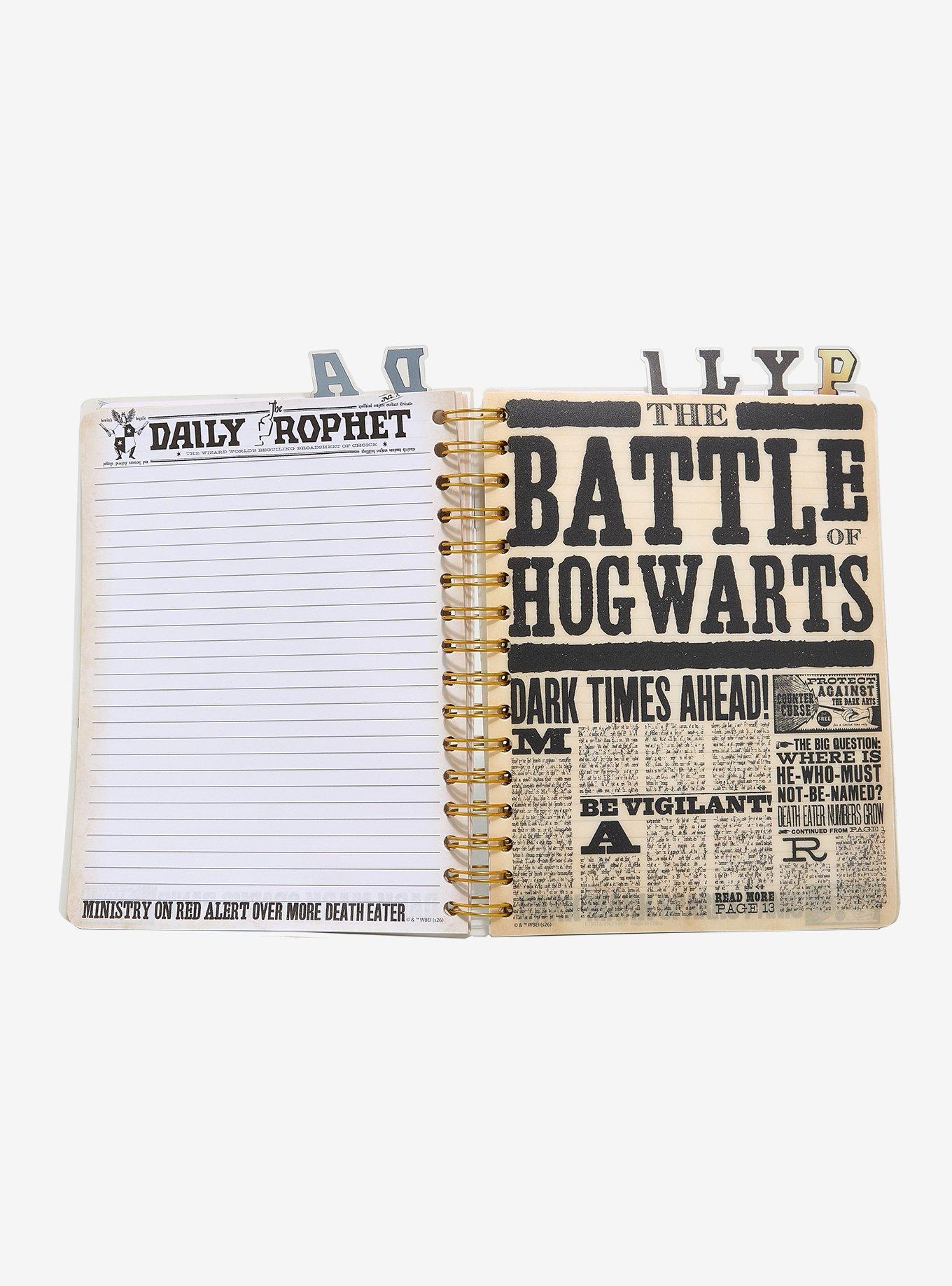 Harry Potter Daily Prophet Undesirable No. 1 Tab Journal - BoxLunch Exclusive, , alternate