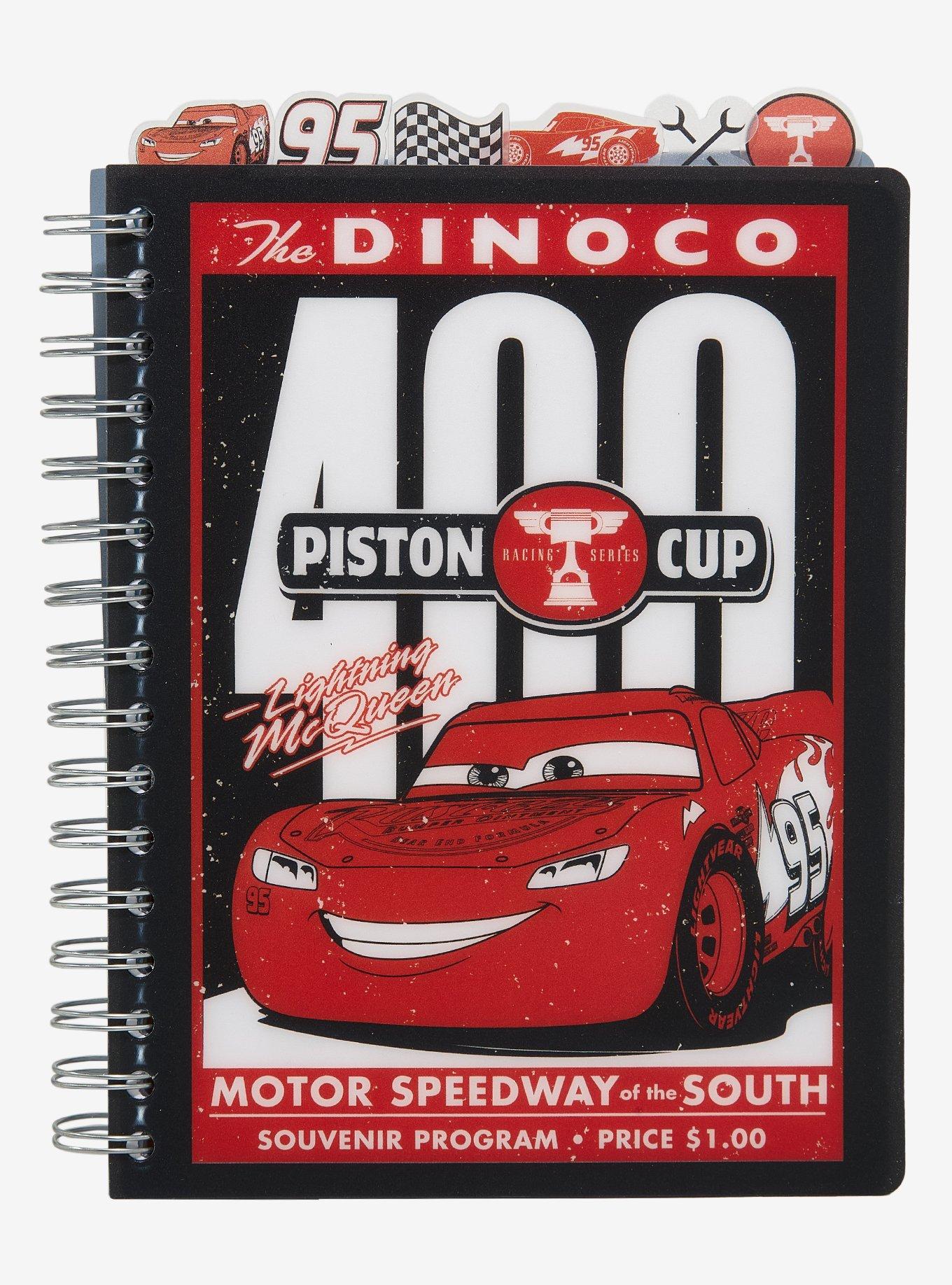 Disney Pixar Cars Lightning McQueen Figural Tab Journal - BoxLunch Exclusive, , hi-res