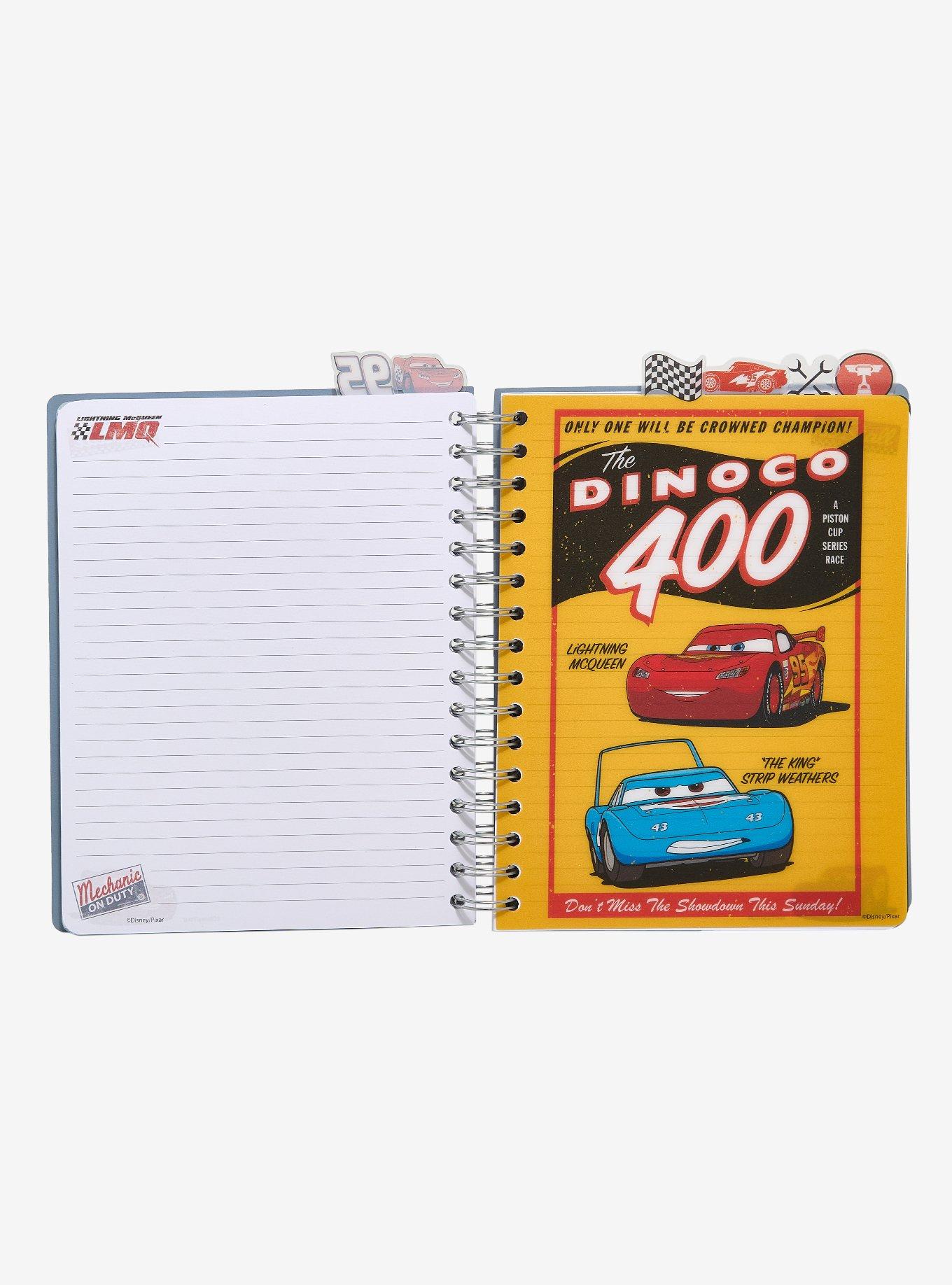 Disney Pixar Cars Lightning McQueen Figural Tab Journal - BoxLunch Exclusive, , alternate