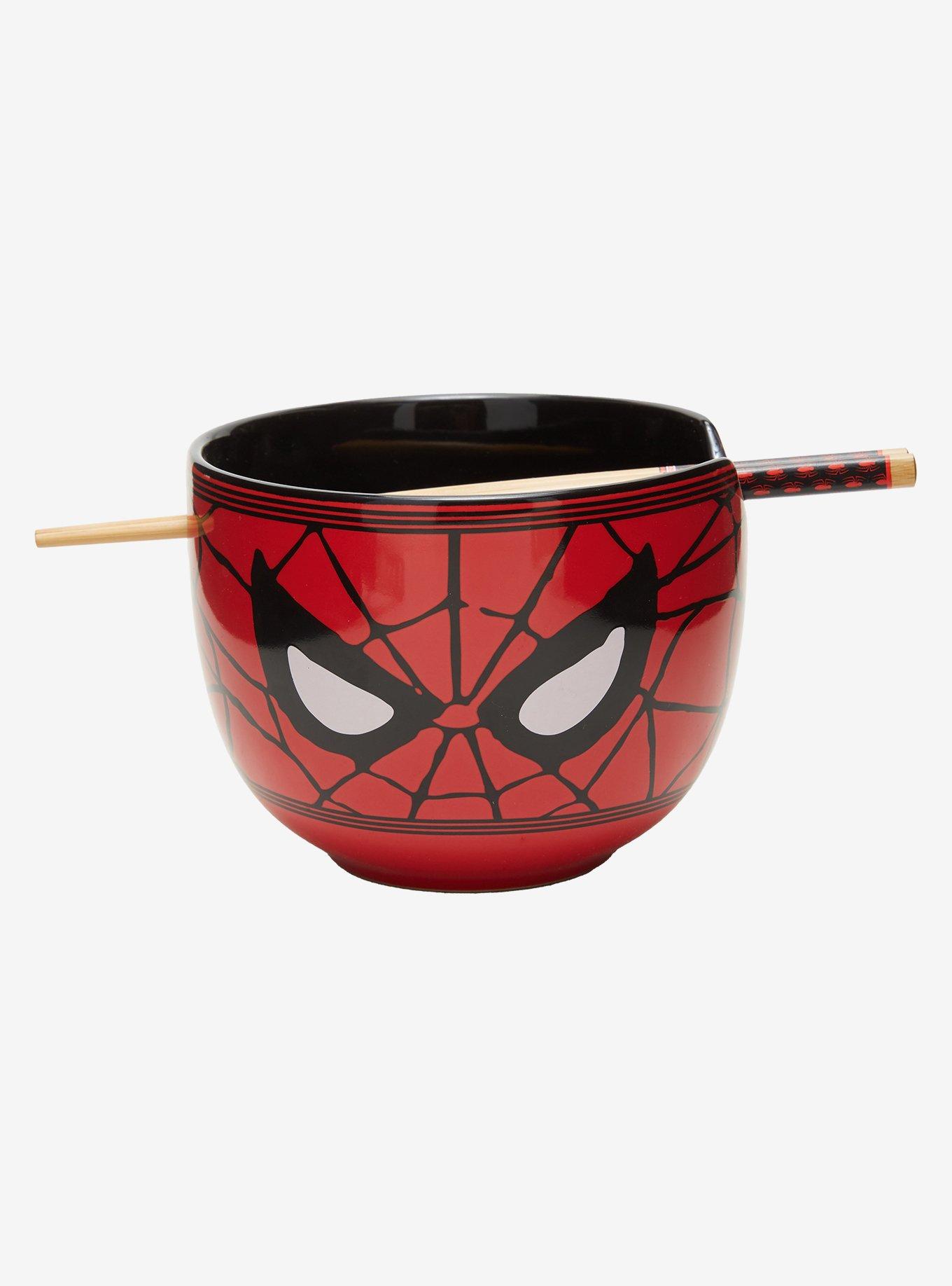 Marvel Spider-Man Mask Ramen Set, , hi-res