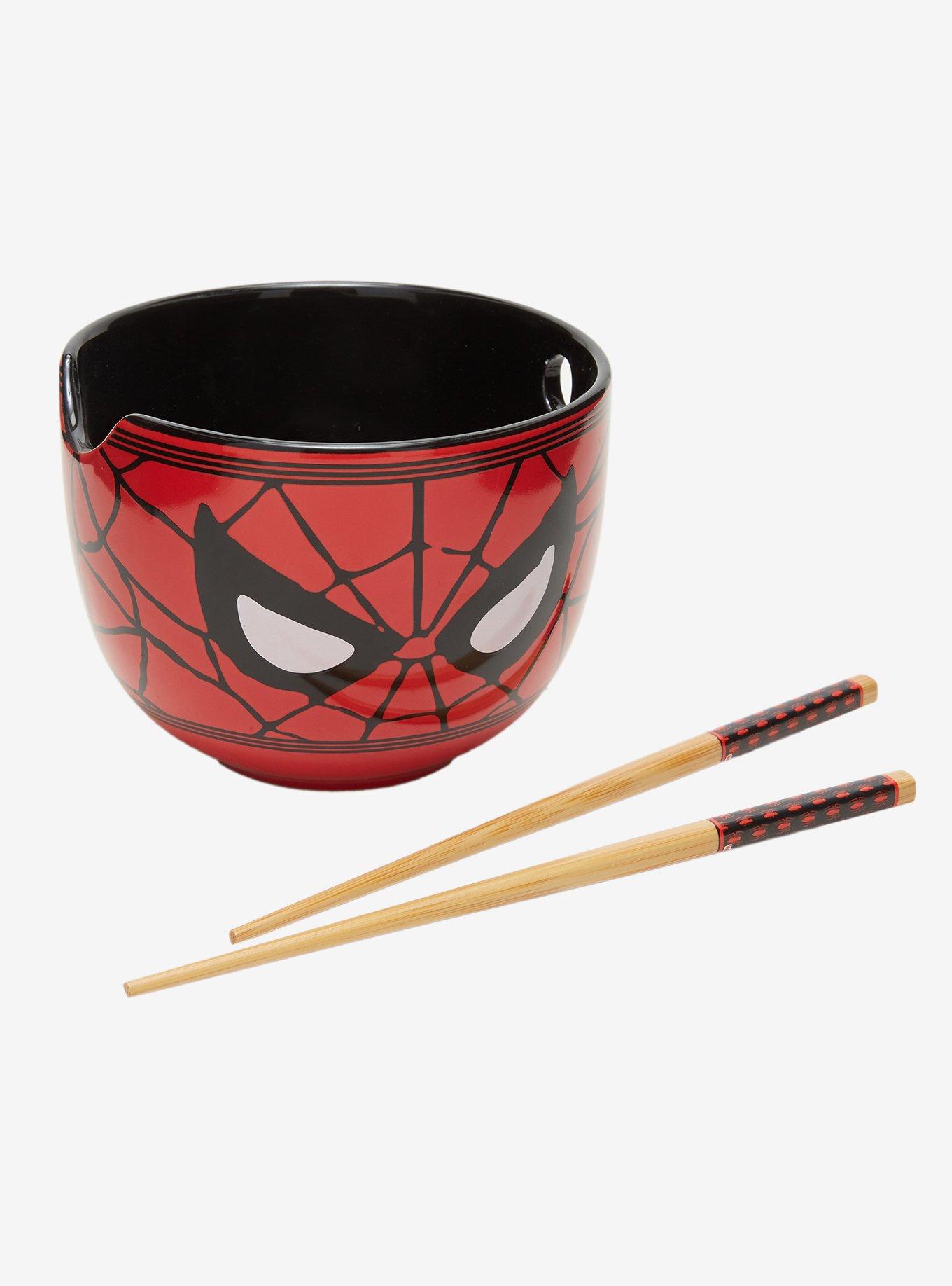 Marvel Spider-Man Mask Ramen Set, , alternate