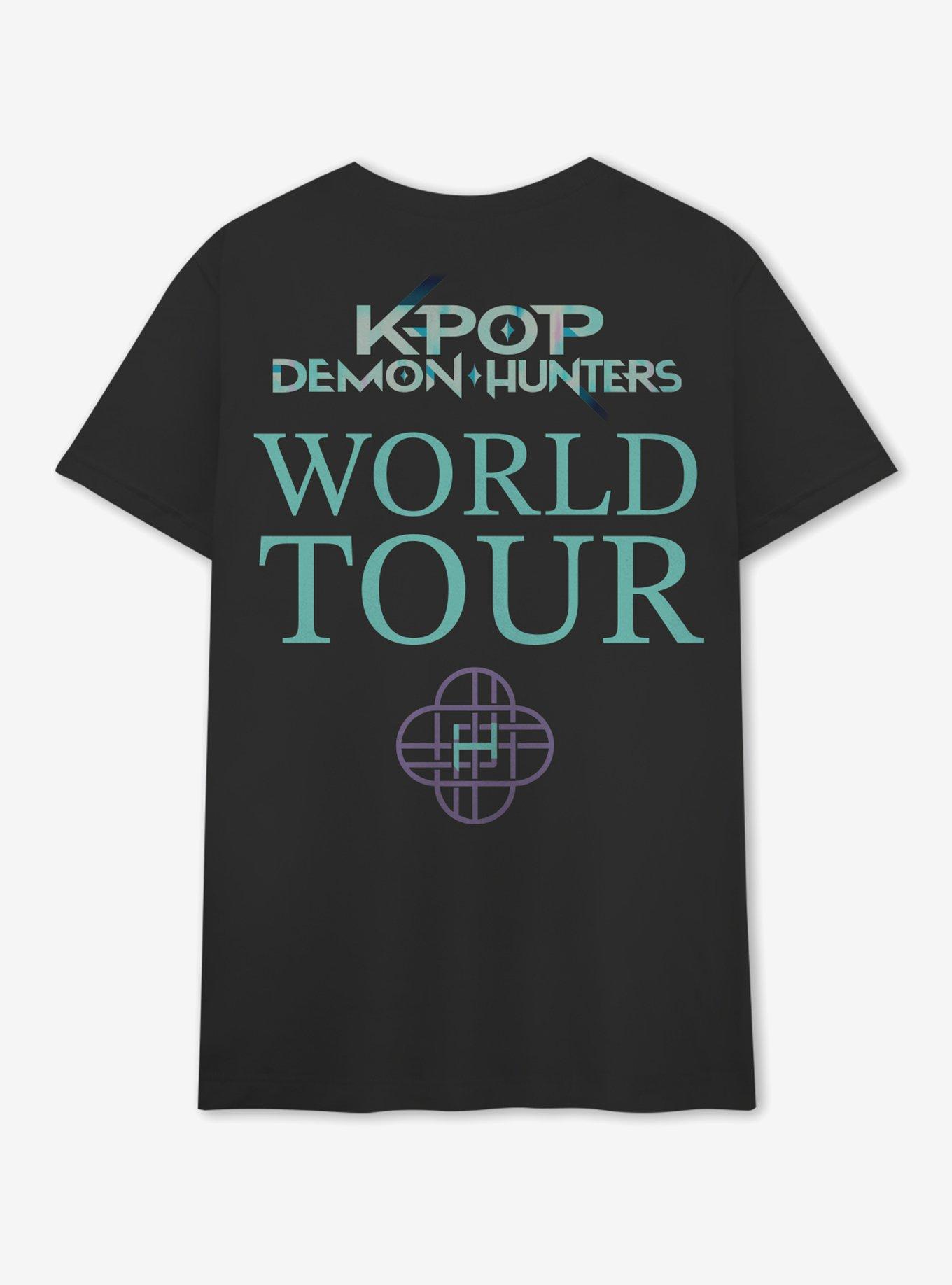KPop Demon Hunters Huntrix World Tour Double-Sided T-Shirt, , hi-res