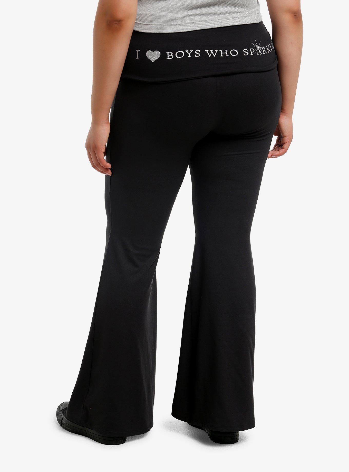 The Twilight Saga Edward Boys Who Sparkle Girls Flare Lounge Pants Plus Size, , hi-res