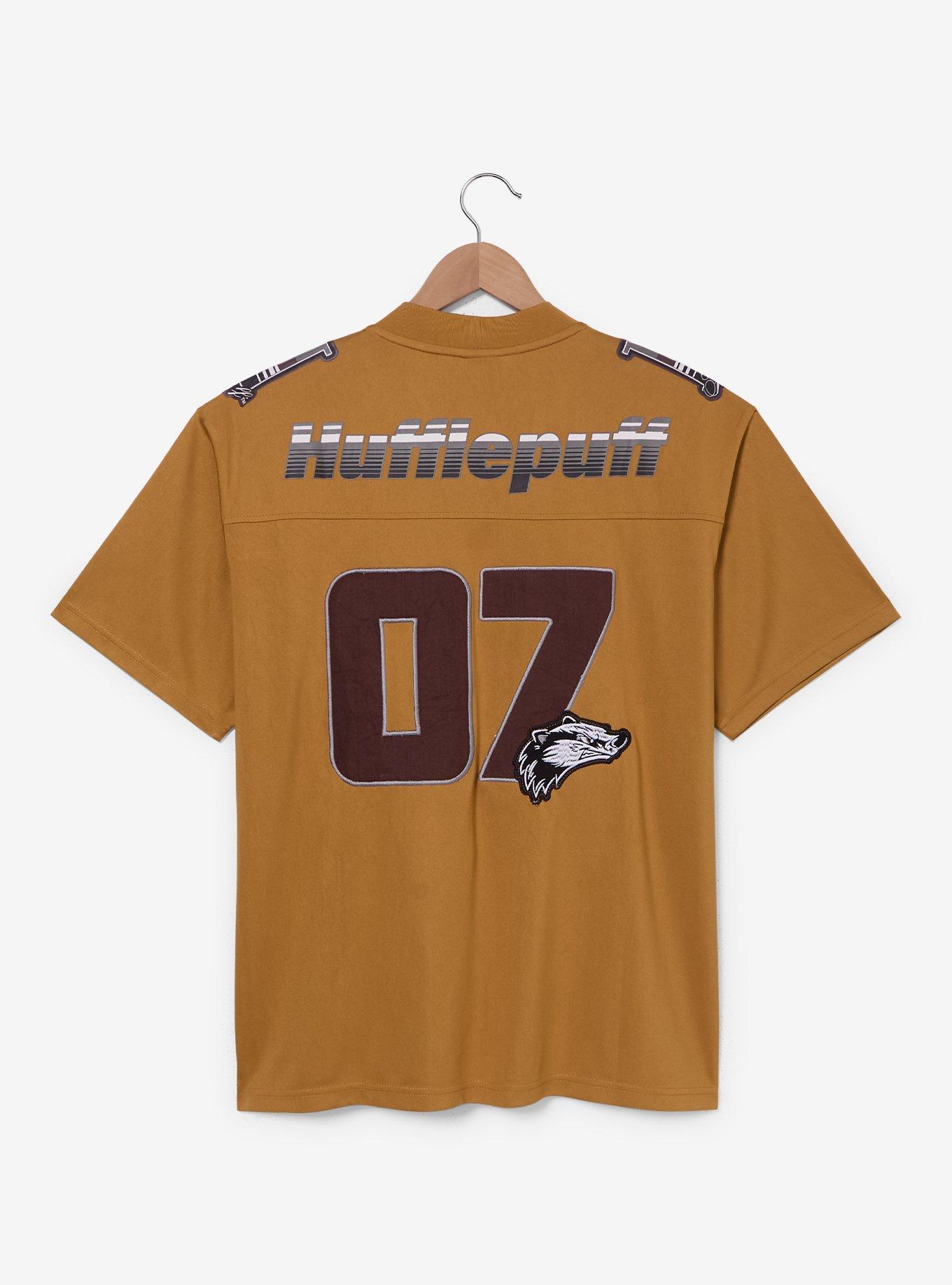 Harry Potter Hufflepuff Football Jersey - BoxLunch Exclusive, , hi-res