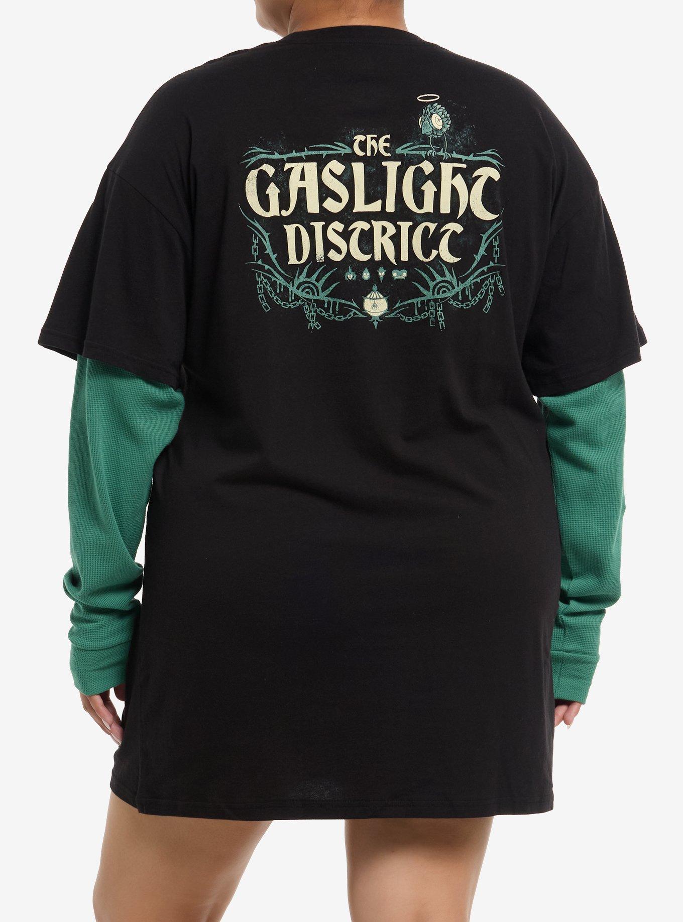 The Gaslight District Smiling Dead Twofer Dress Plus Size, MULTI, alternate