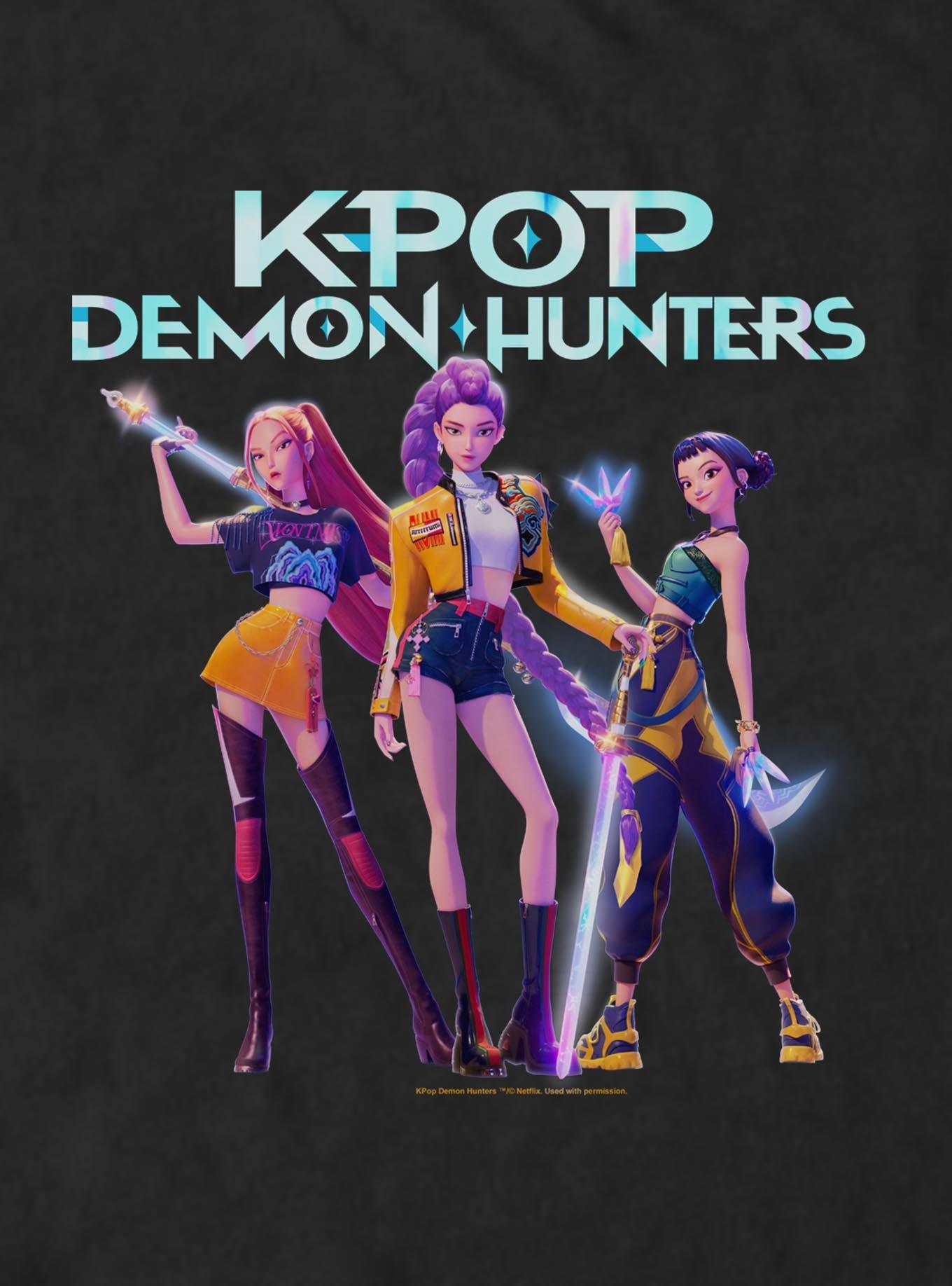 KPop Demon Hunters Huntrix Hero Group T-Shirt, , hi-res