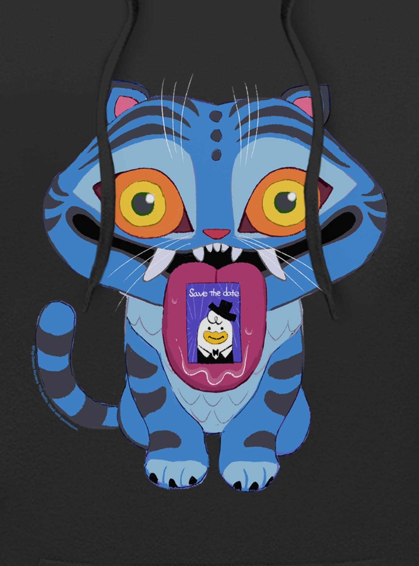 KPop Demon Hunters Chibi Derpy Save The Date Hoodie, , hi-res