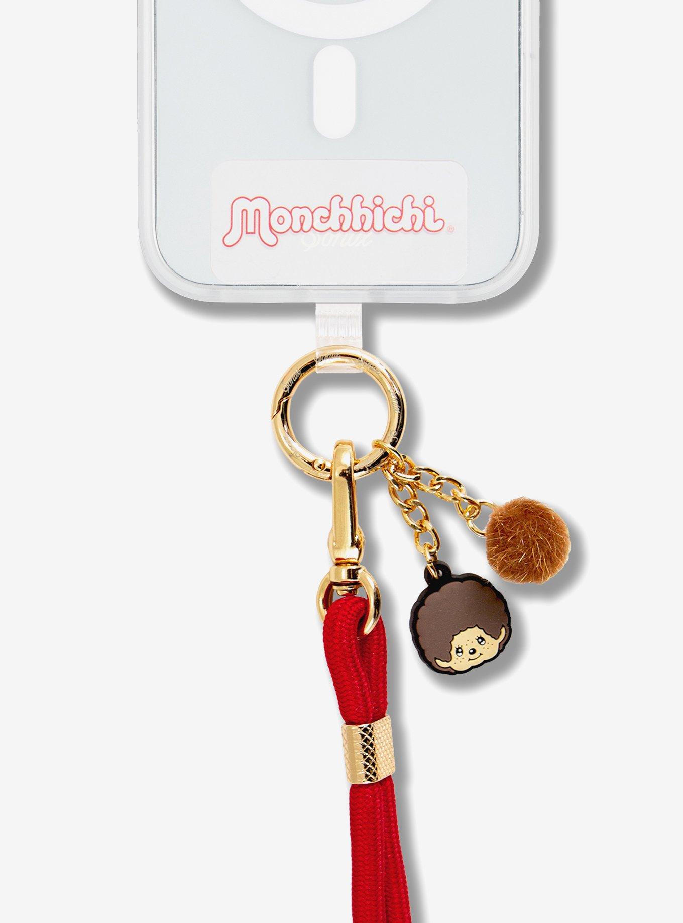 Sonix x Monchhichi Crossbody Strap Phone Charm, , hi-res