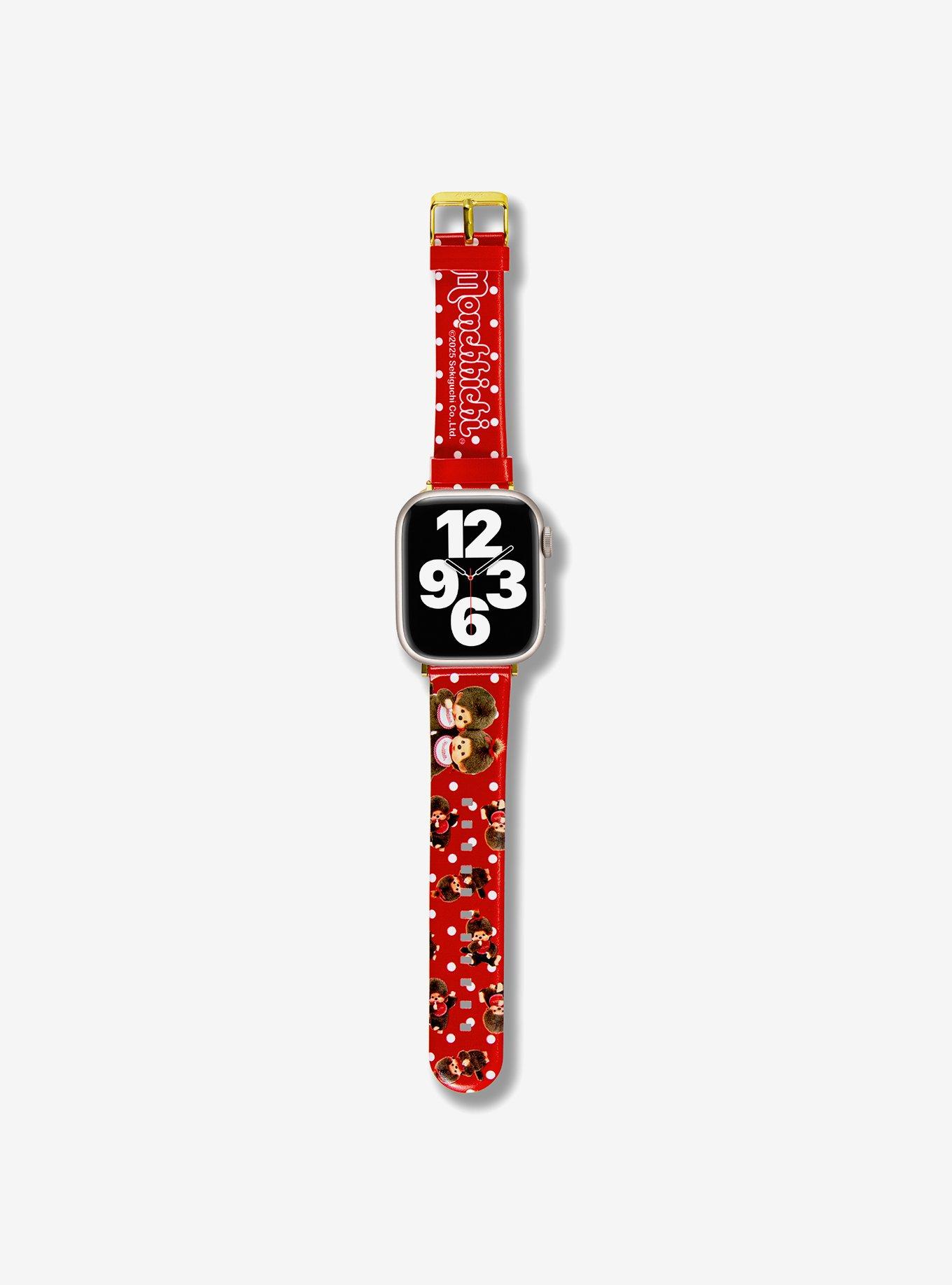 Sonix x Monchhichi Red Jelly Watchband, , alternate