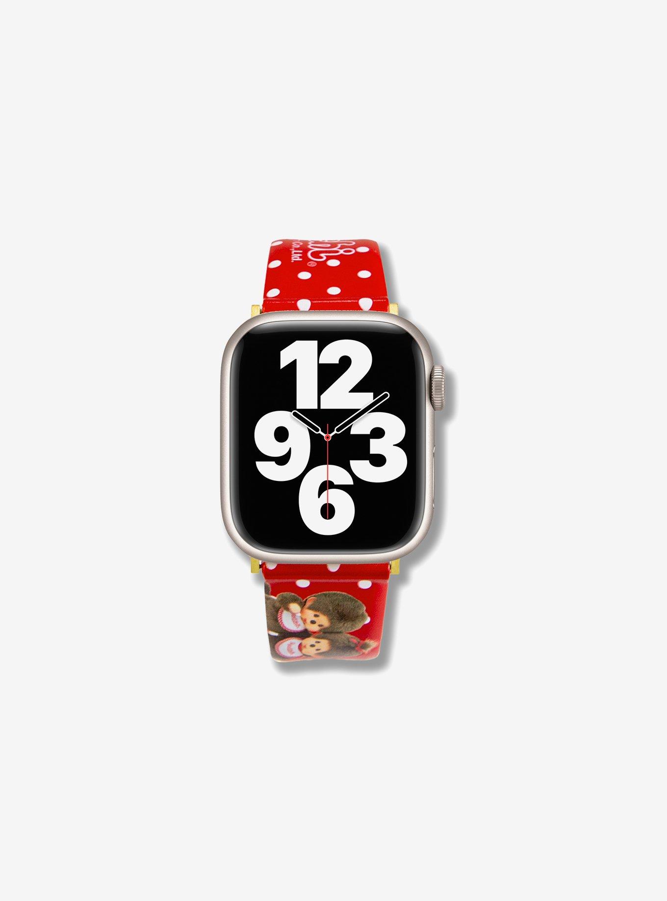 Sonix x Monchhichi Red Jelly Watchband, , alternate