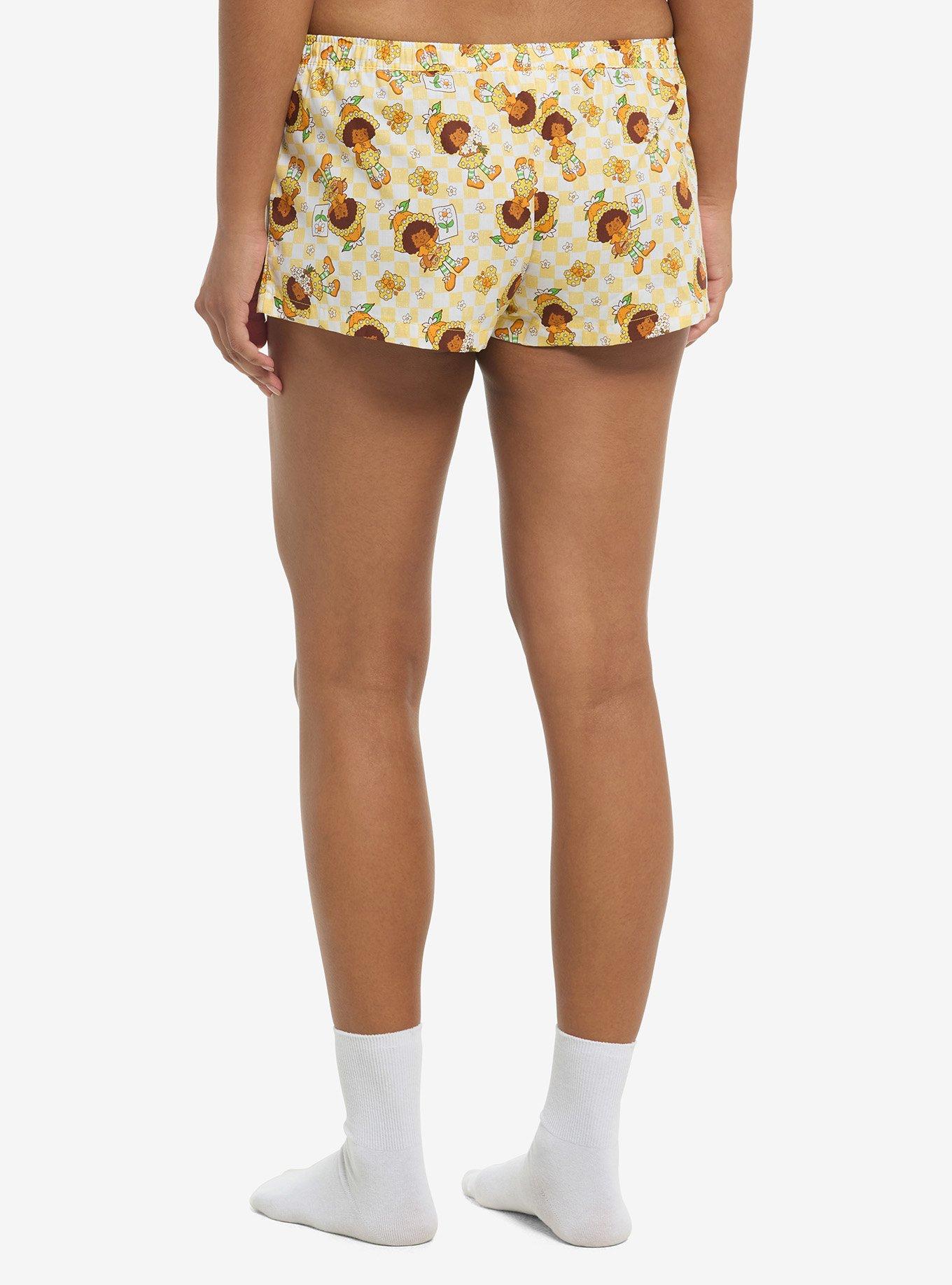 Strawberry Shortcake Orange Blossom Girls Boxer Lounge Shorts, , hi-res