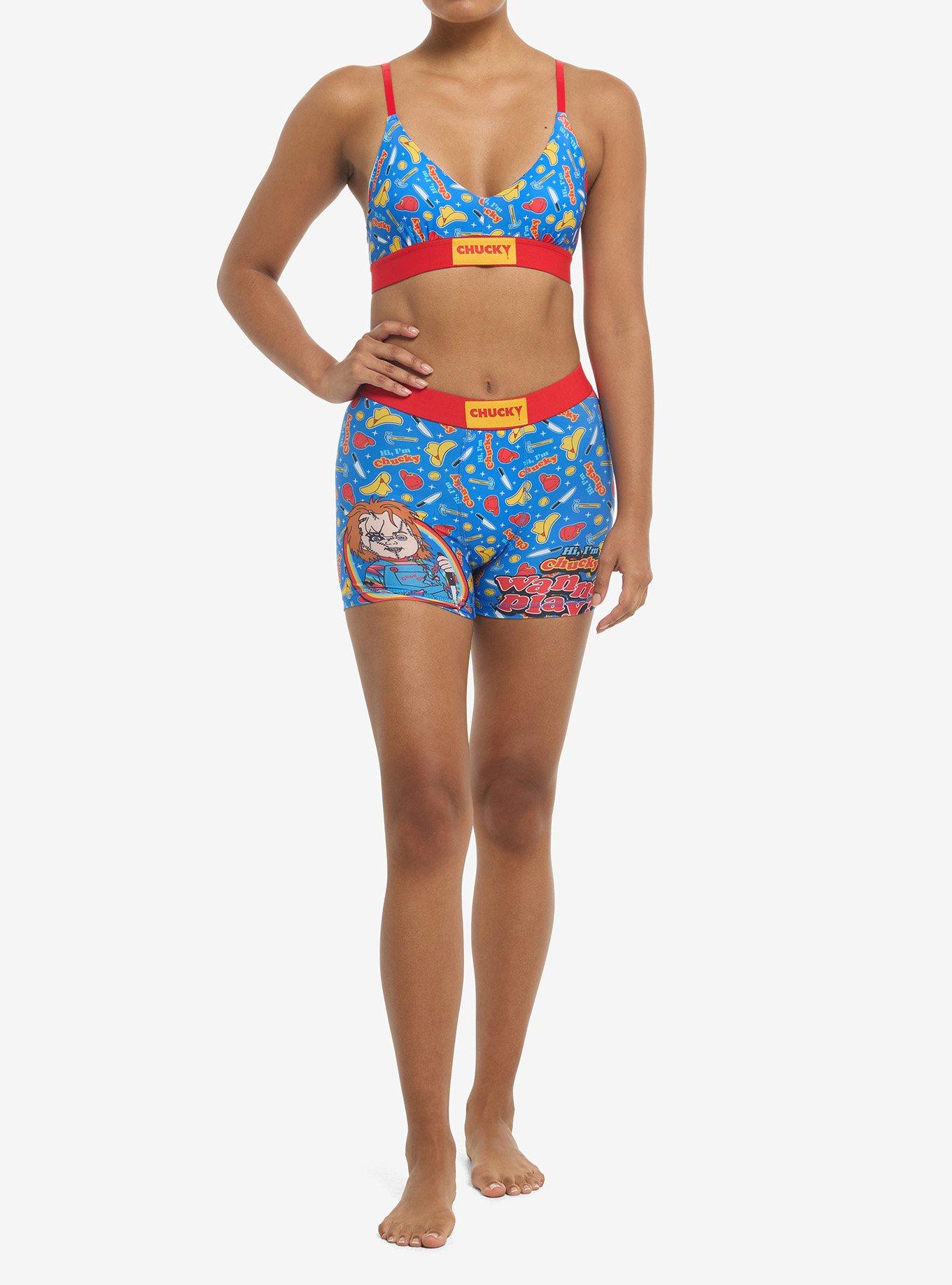 Chucky Good Guys Icons Bra & Boyshort Panty Set, , hi-res