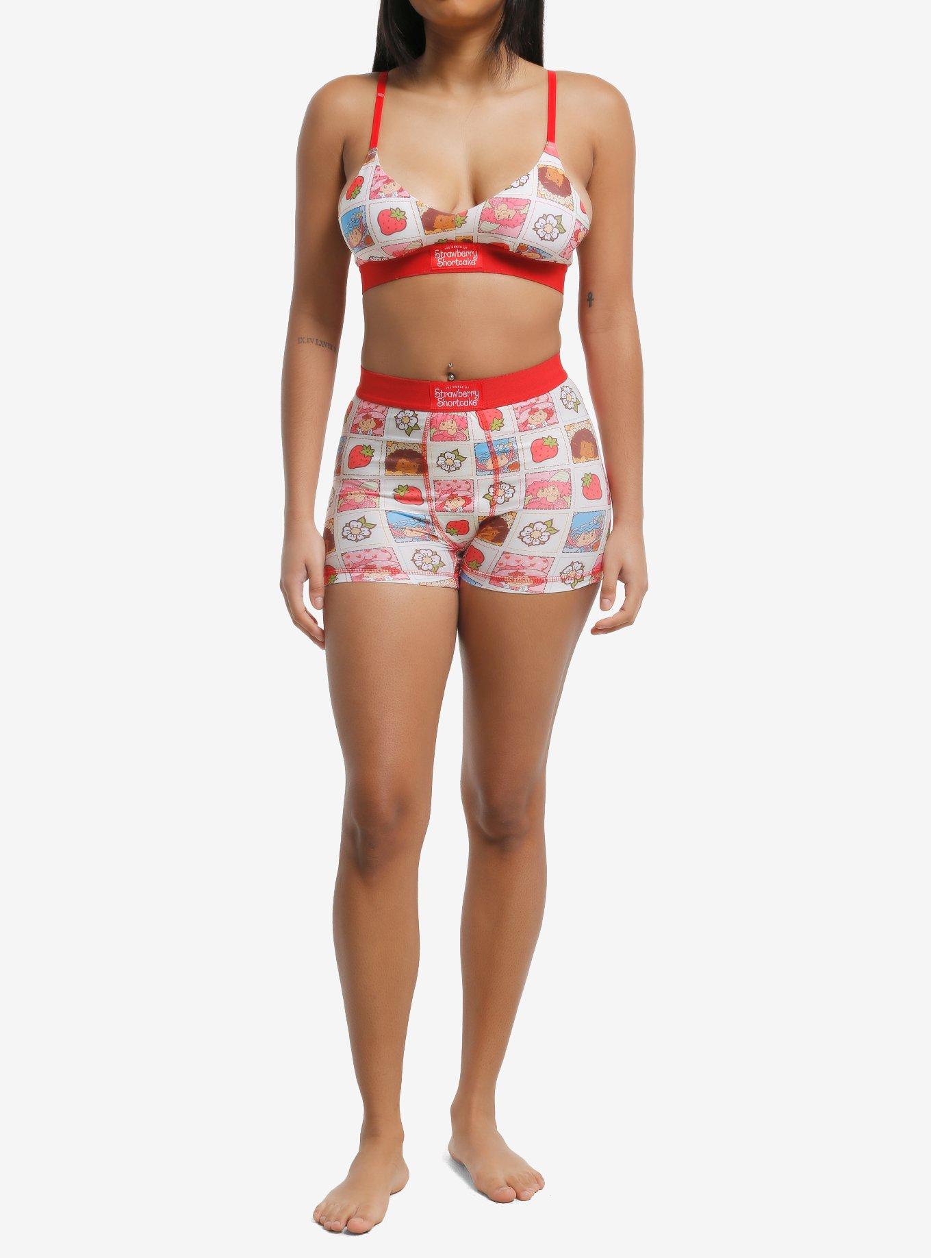 Strawberry Shortcake Friends Bra & Boyshort Panty Set, , hi-res