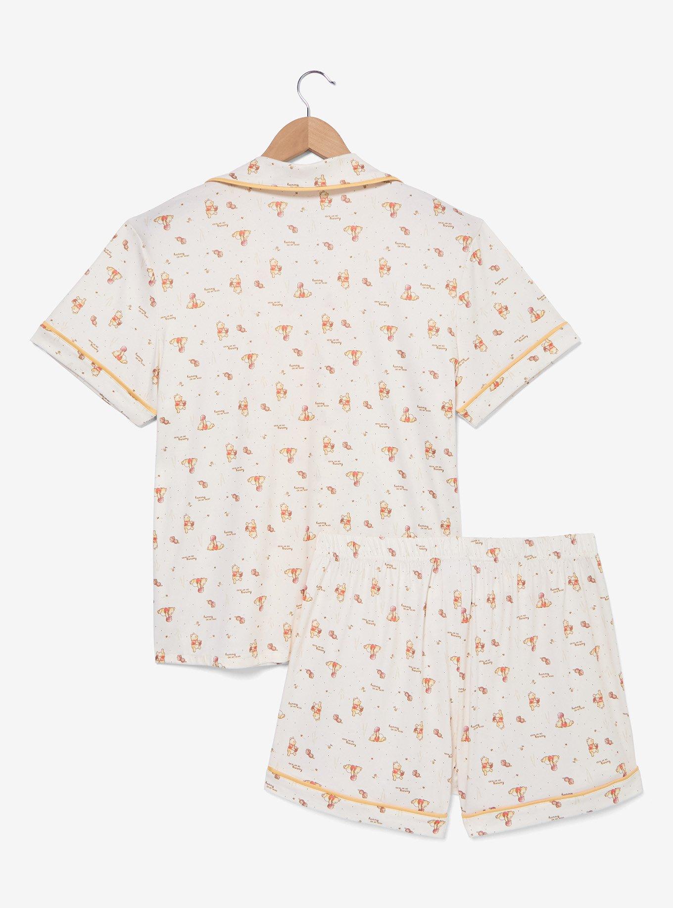 Disney Winnie the Pooh Allover Print Women's Sleep Shirt & Shorts Set — BoxLunch Exclusive