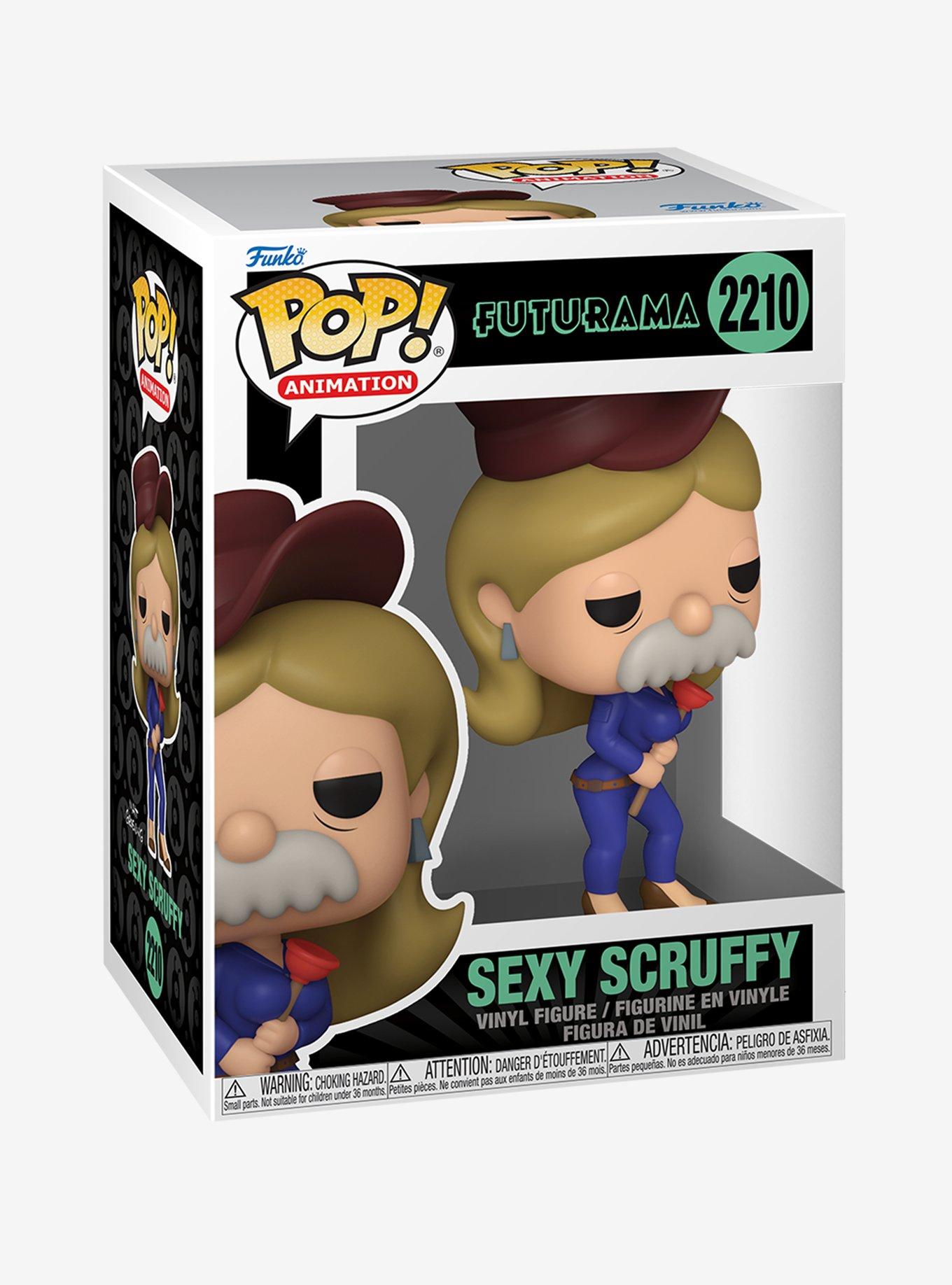 Funko Pop! Animation Futurama Sexy Scruffy Vinyl Figure