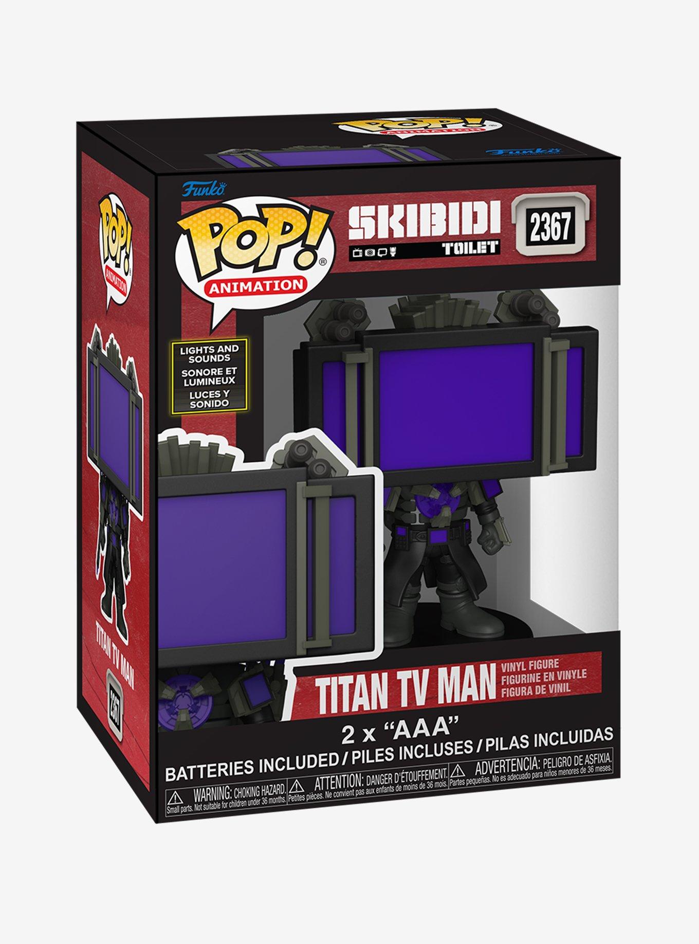 Funko Pop! Animation Skibidi Toilet Titan TV Man Vinyl Figure, , hi-res