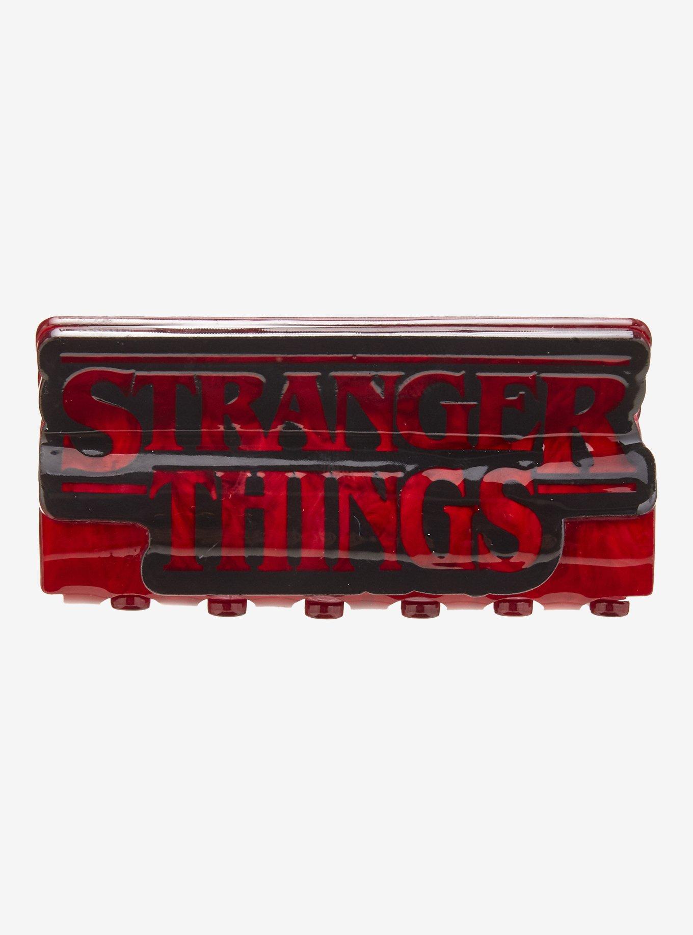 Stranger Things Logo Figural Claw Clip - BoxLunch Exclusive, , hi-res