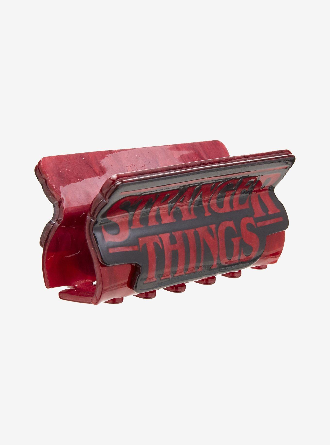 Stranger Things Logo Figural Claw Clip - BoxLunch Exclusive, , alternate