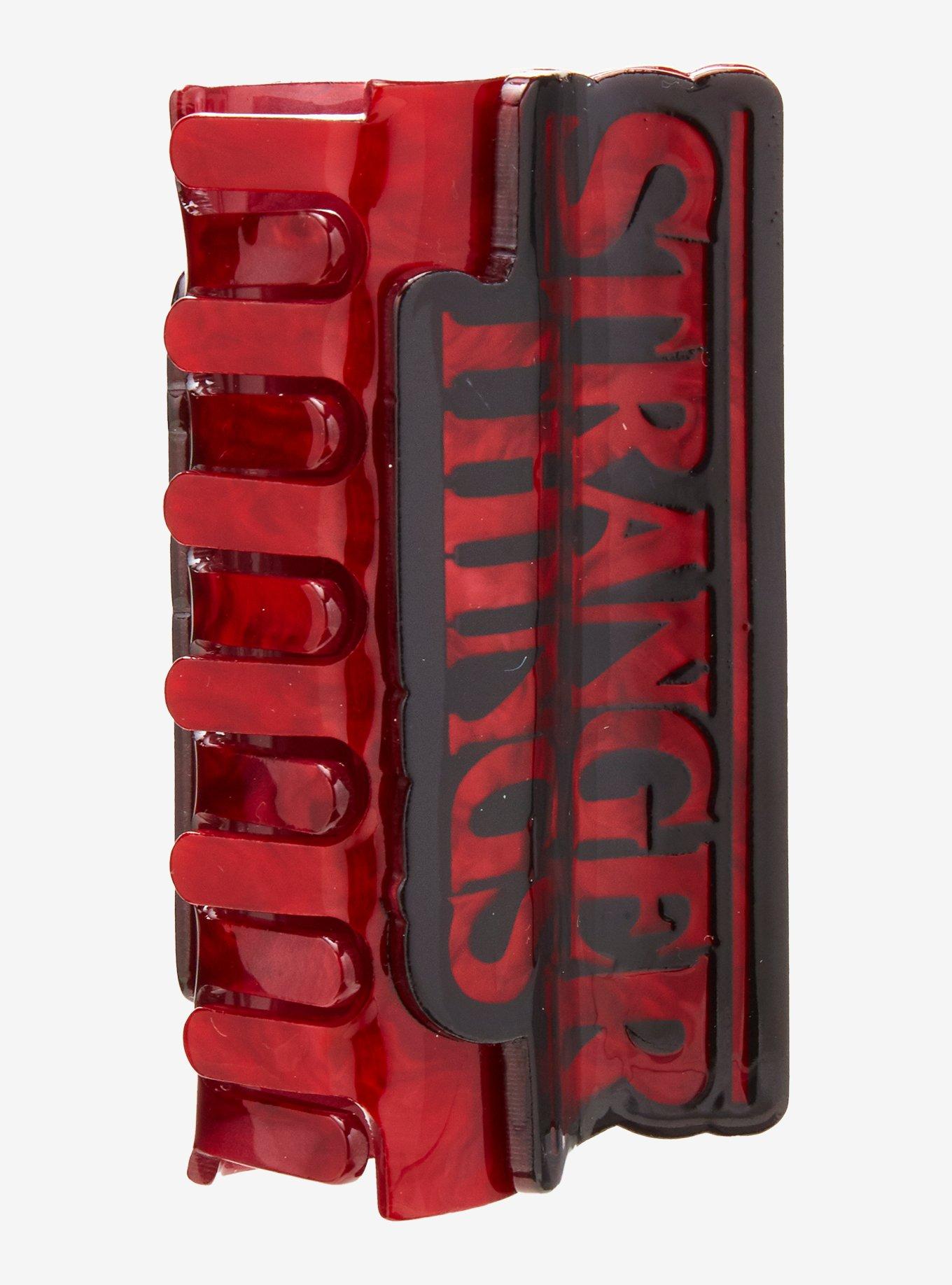 Stranger Things Logo Figural Claw Clip - BoxLunch Exclusive, , alternate