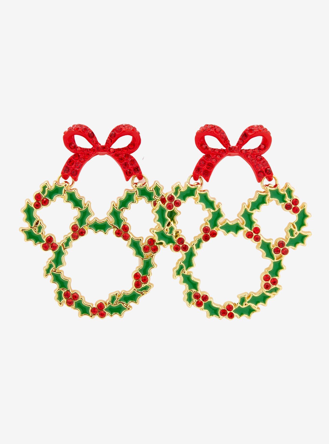 Baublebar Disney Mickey Mouse Wreath Earrings