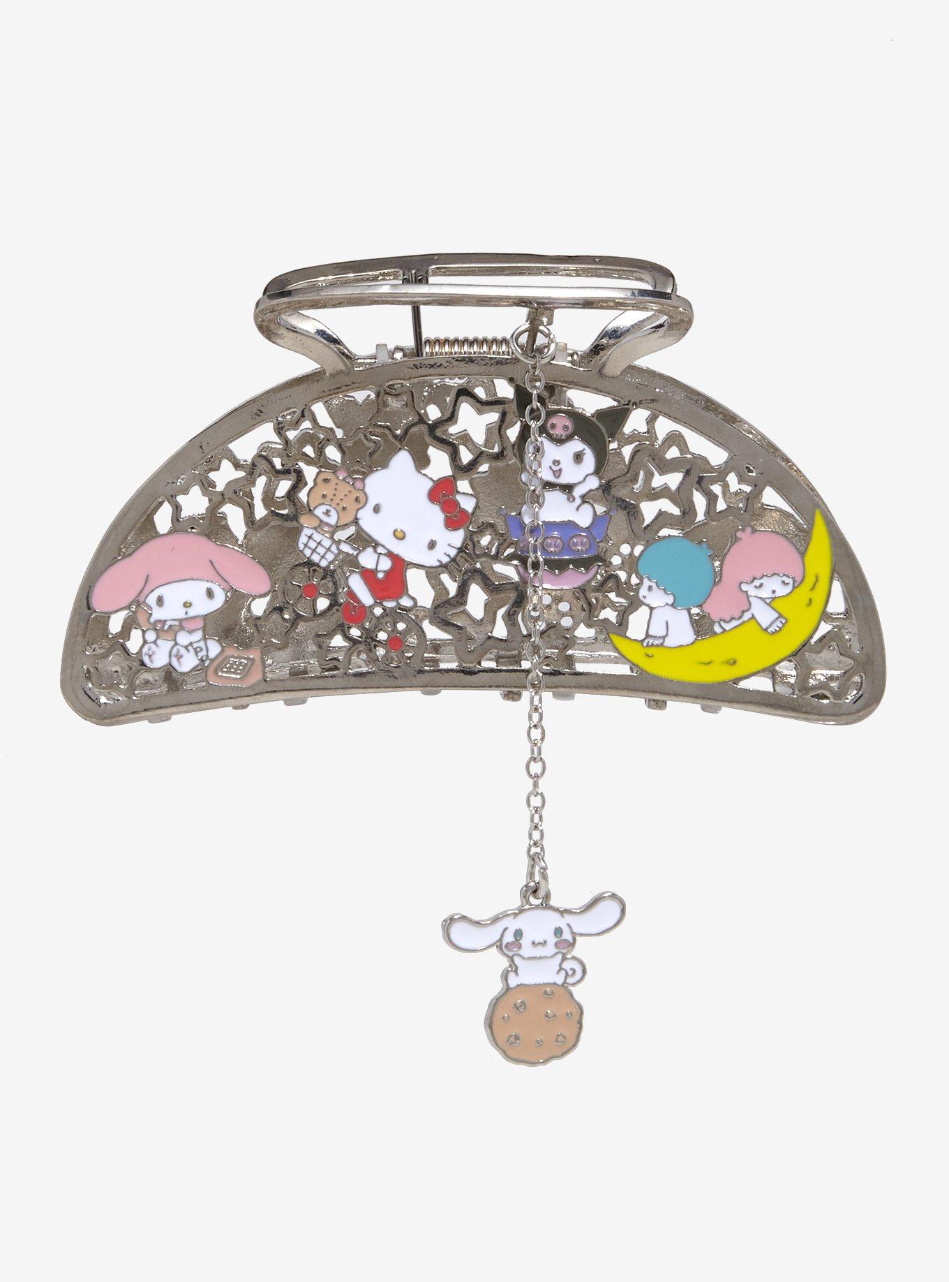 Sanrio Hello Kitty and Friends Space Metal Claw Clip with Charm - BoxLunch Exclusive, , hi-res