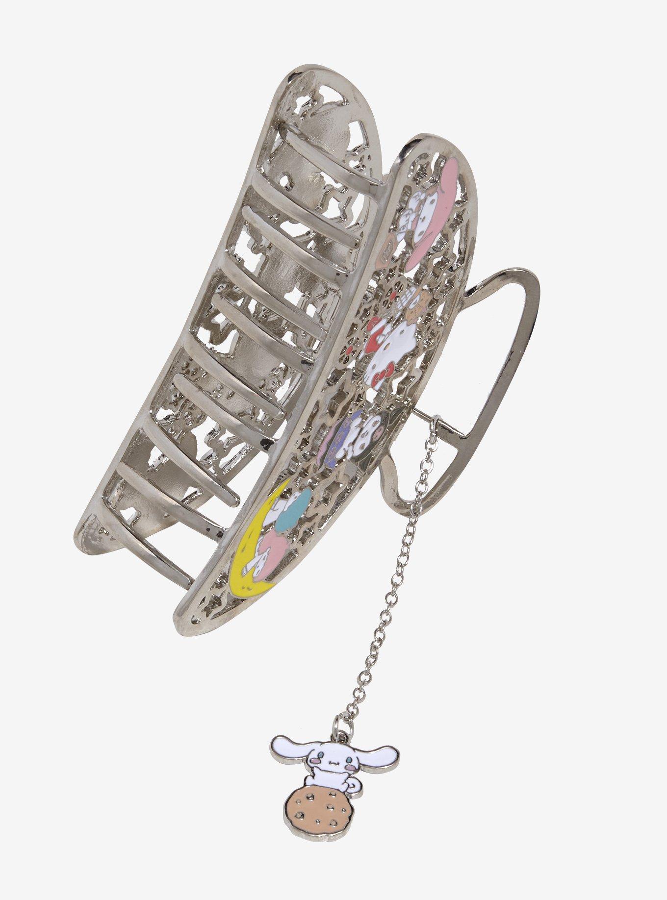 Sanrio Hello Kitty and Friends Space Metal Claw Clip with Charm - BoxLunch Exclusive, , alternate