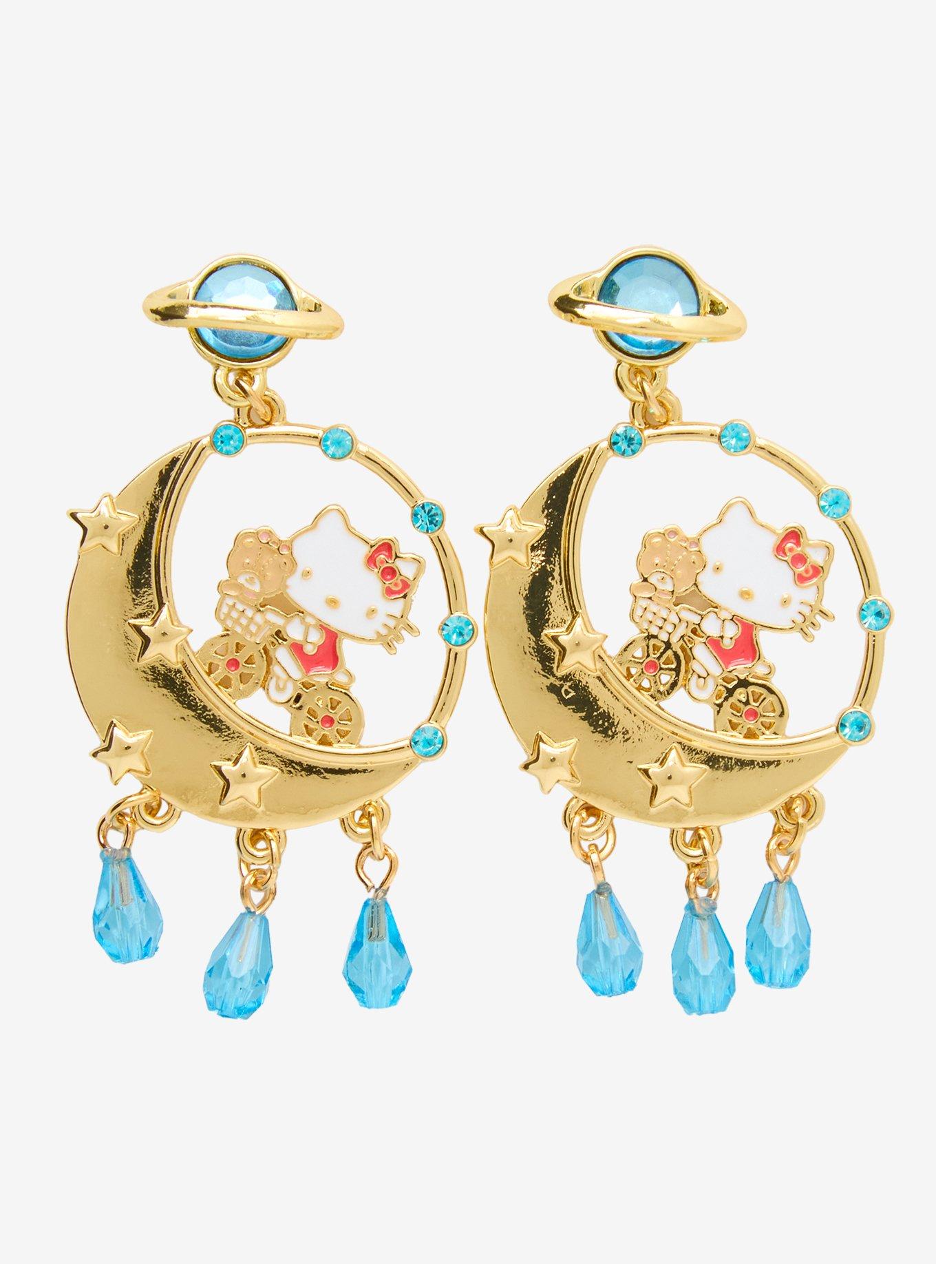 Sanrio Hello Kitty Space Statement Earrings — BoxLunch Exclusive